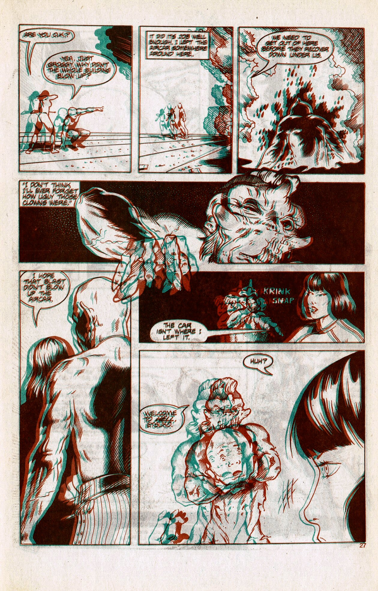 Read online Blackthorne 3-D Series comic -  Issue #4 - 29
