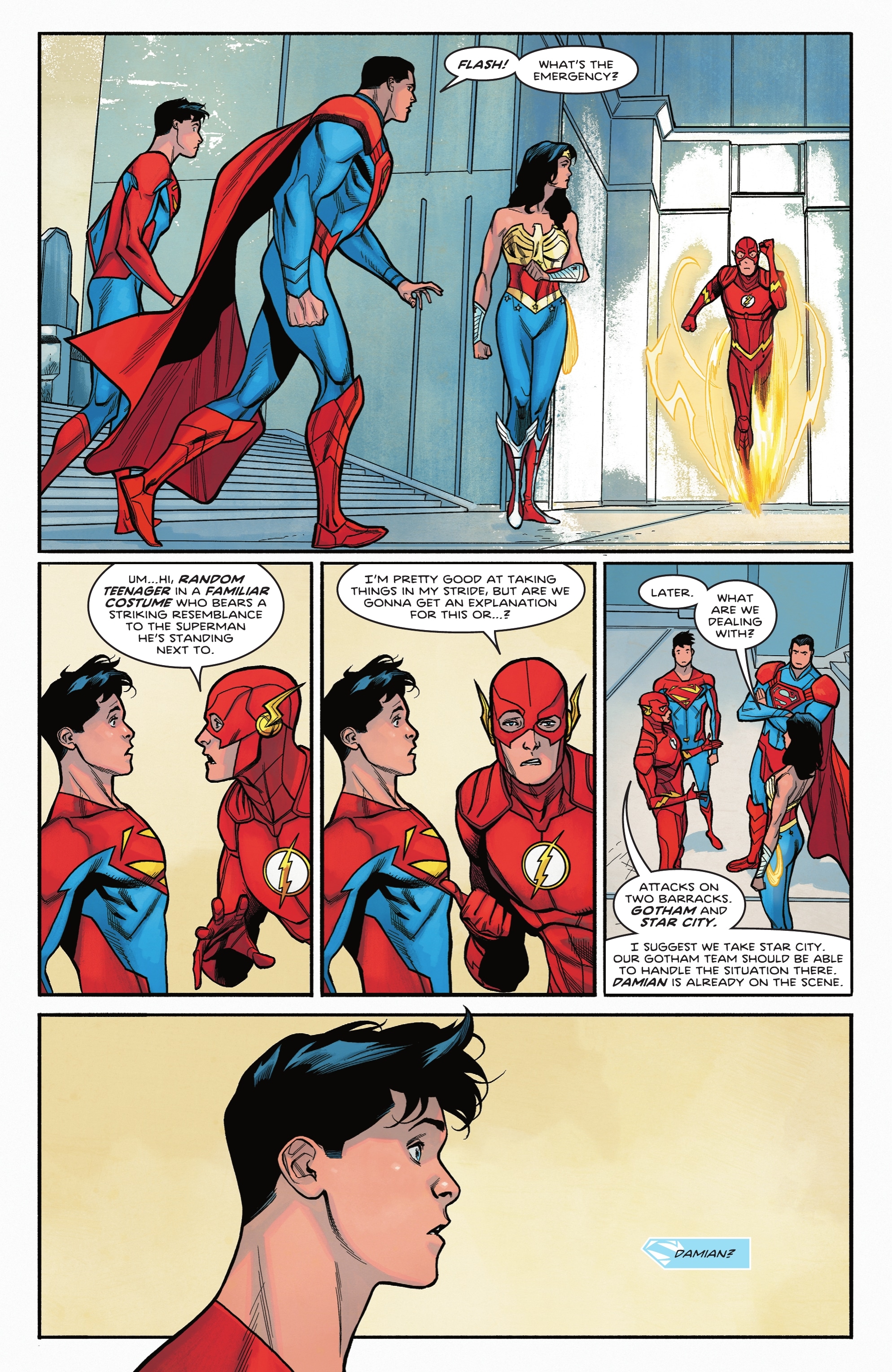 Read online Adventures of Superman: Jon Kent comic -  Issue #3 - 8