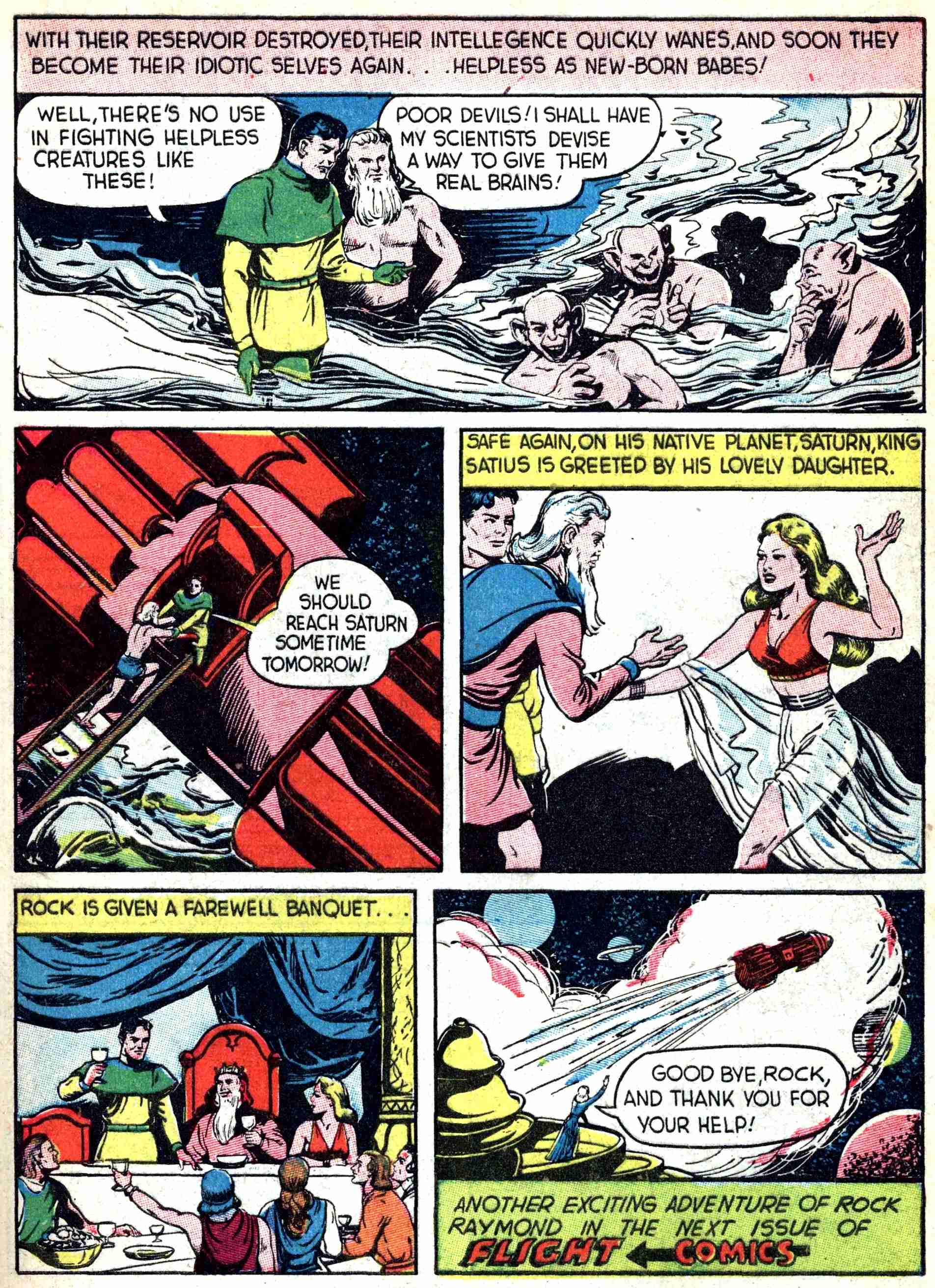 Read online Captain Flight Comics comic -  Issue #5 - 40