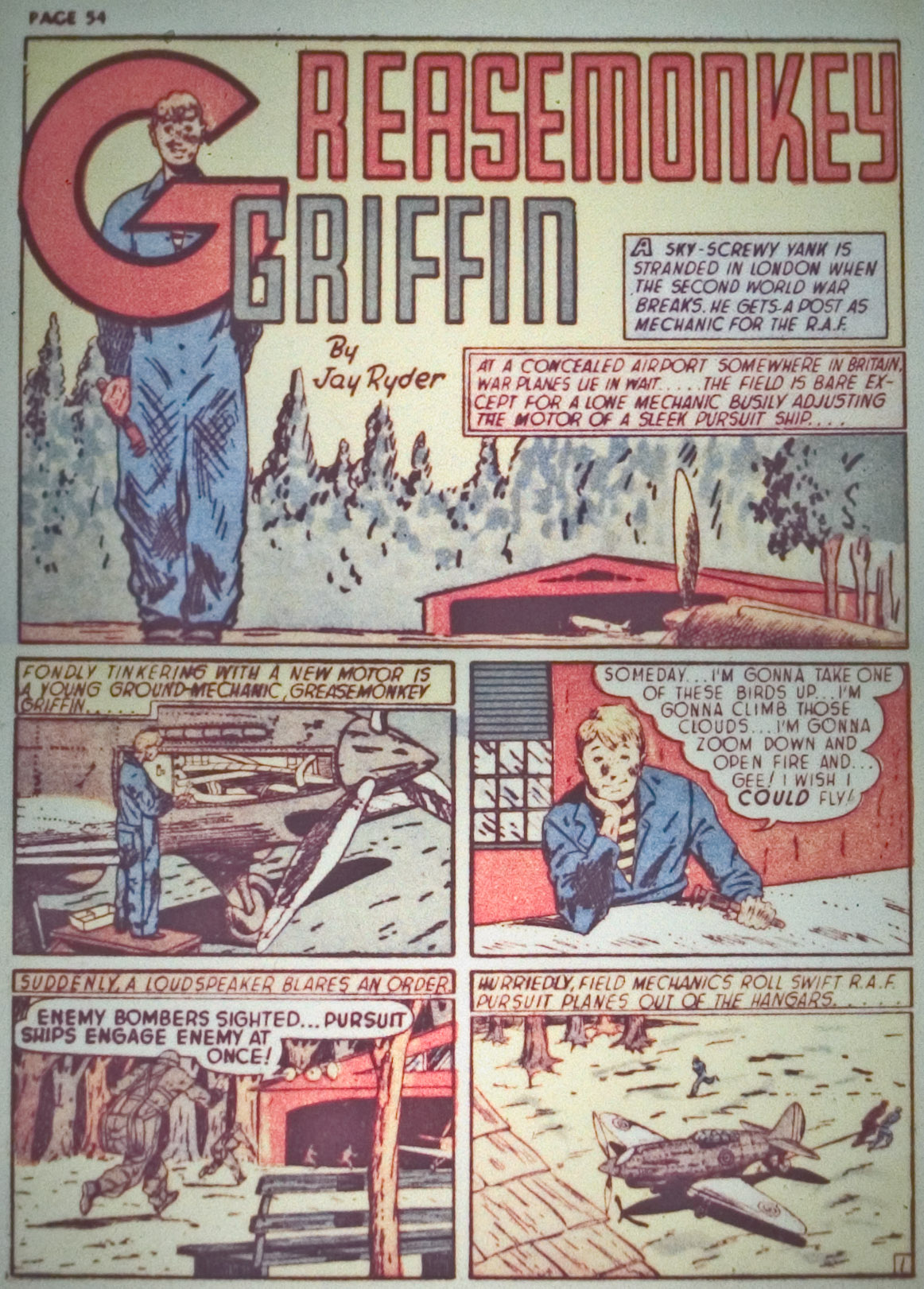 Read online Wings Comics comic -  Issue #1 - 57