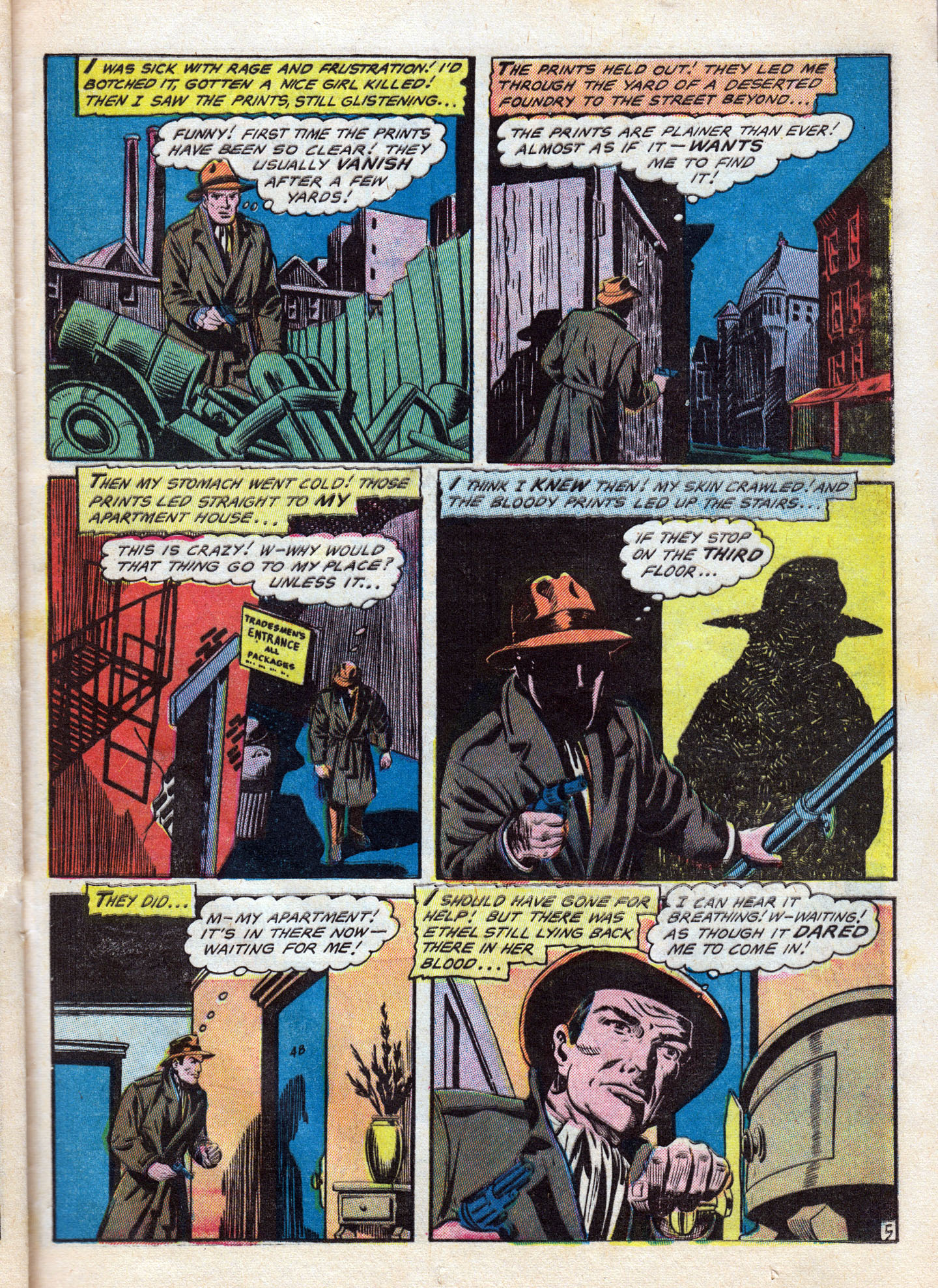 Read online Haunted Thrills comic -  Issue #18 - 23