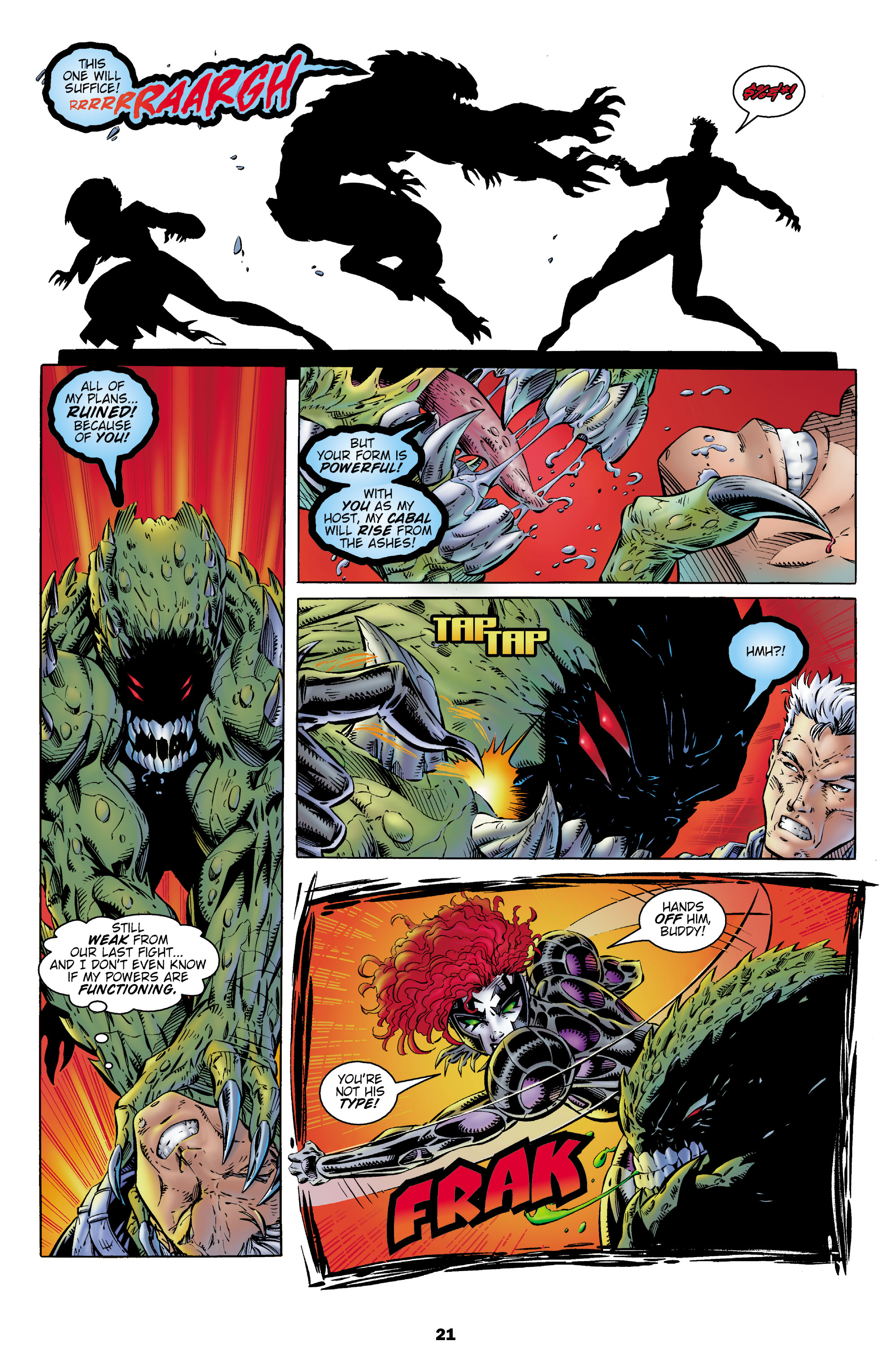 Read online Backlash comic -  Issue #6 - 22