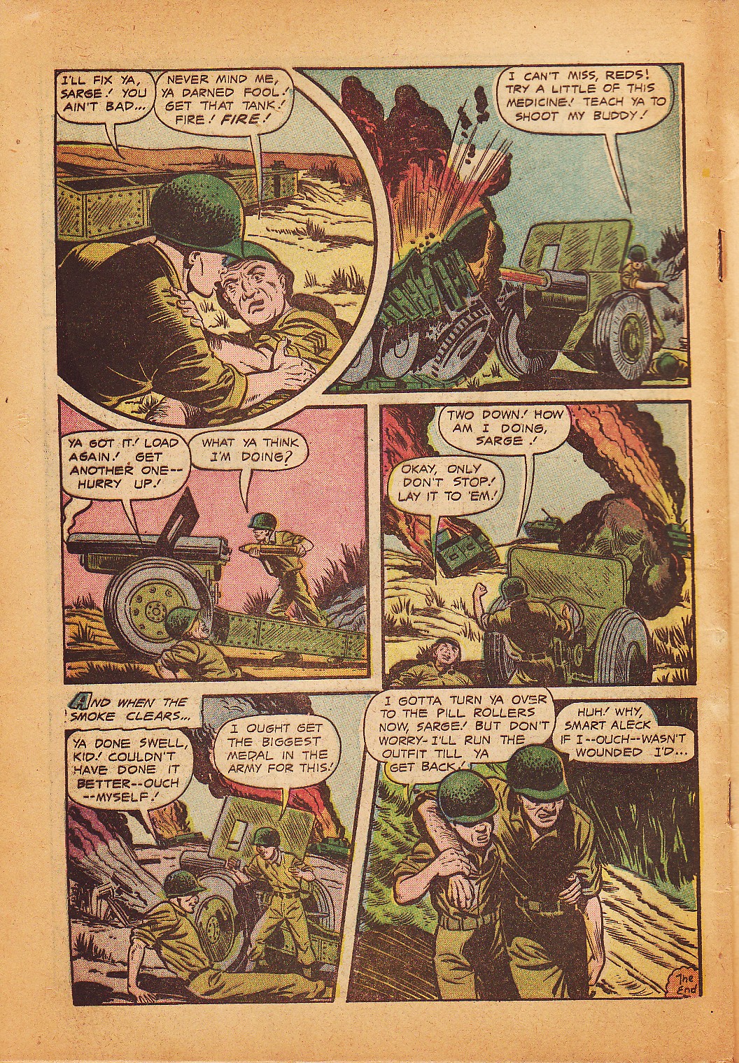 Read online G.I. in Battle (1957) comic -  Issue #2 - 34