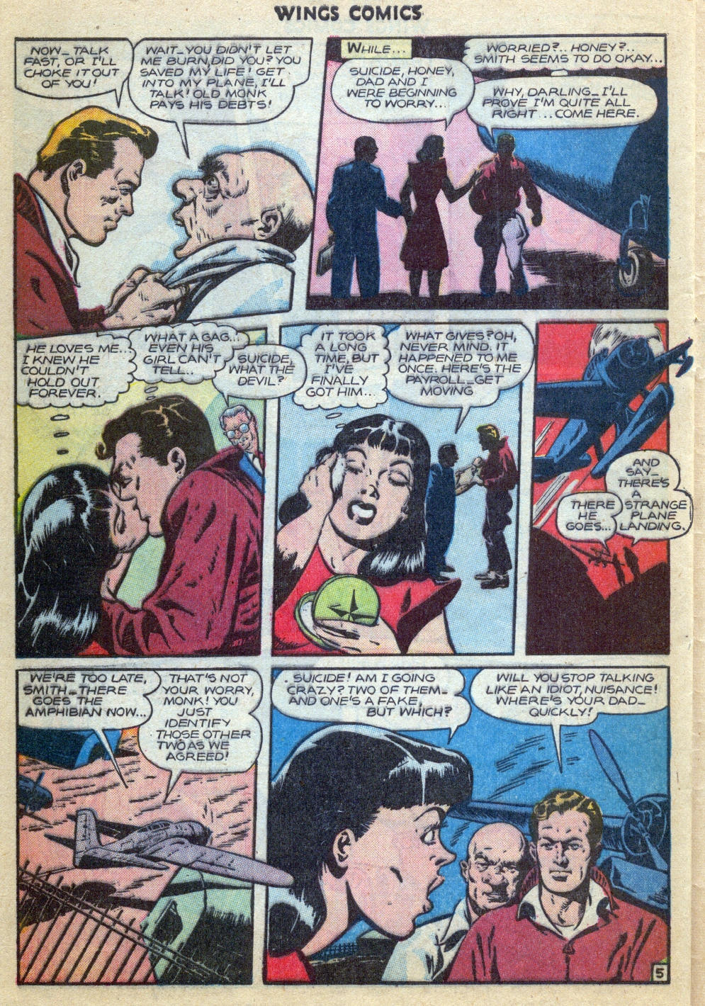 Read online Wings Comics comic -  Issue #78 - 40