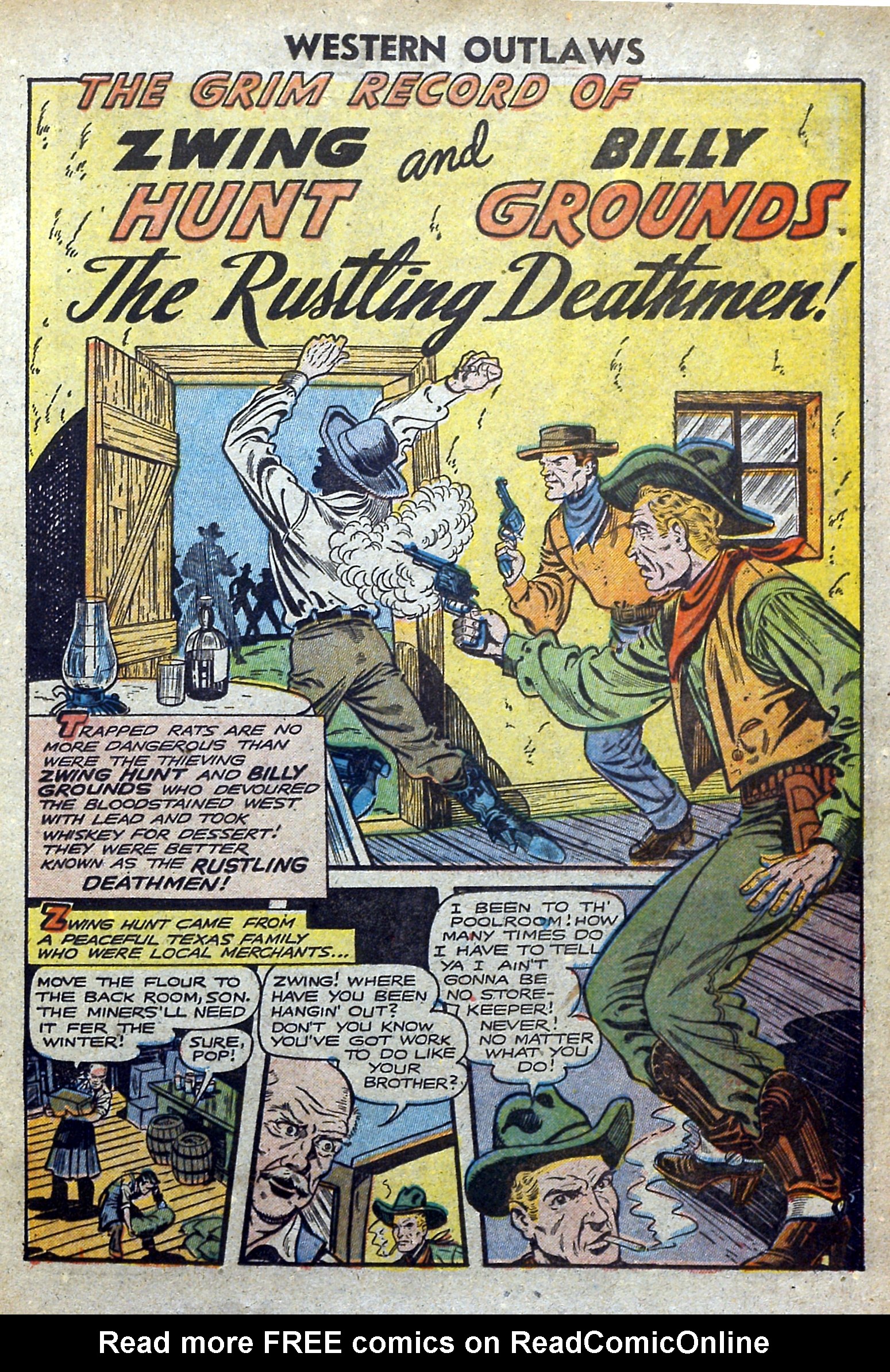 Read online Western Outlaws (1948) comic -  Issue #17 - 13