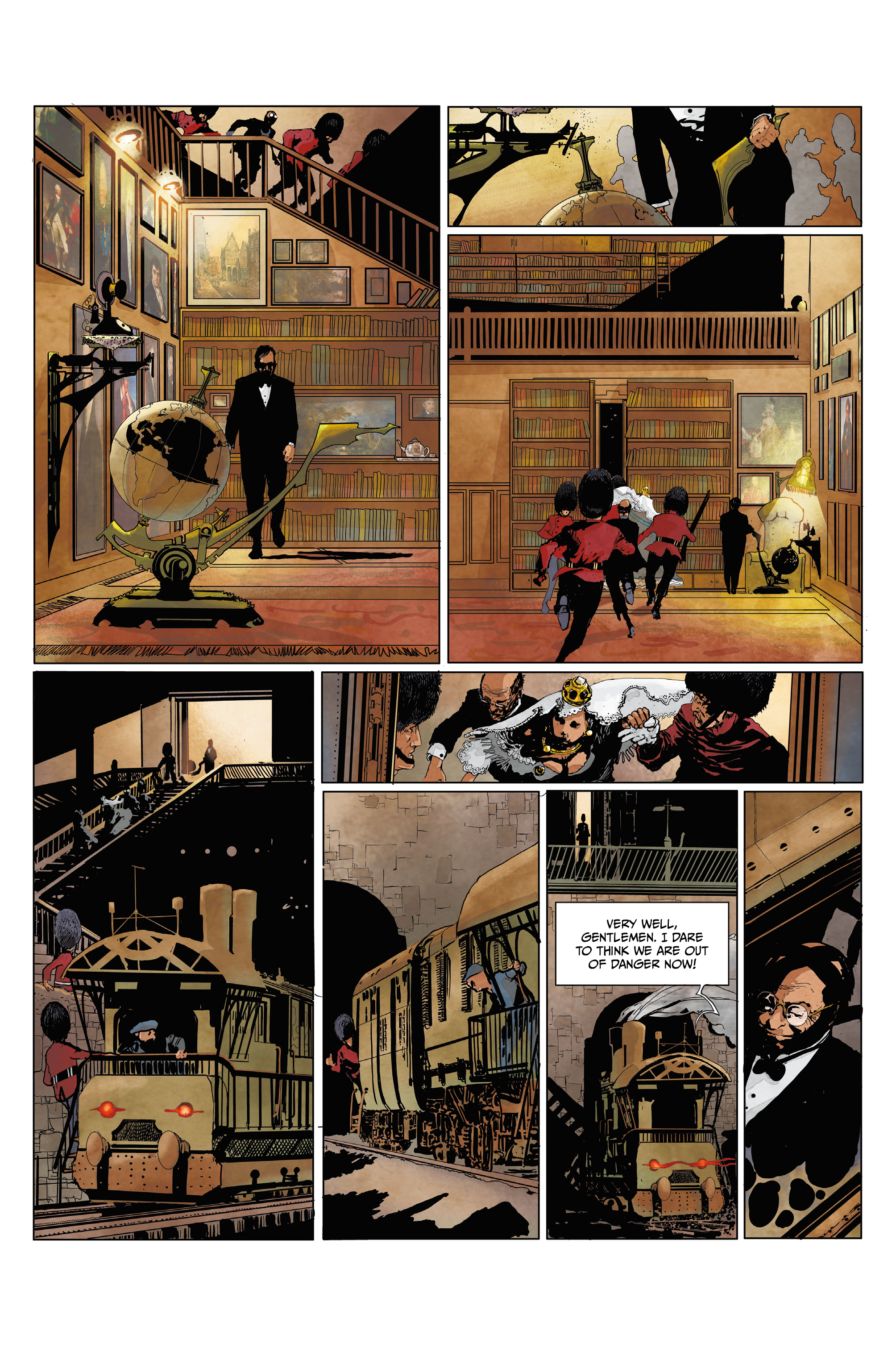 Read online M.O.R.I.A.R.T.Y : The Clockwork Empire comic -  Issue #3 - 9