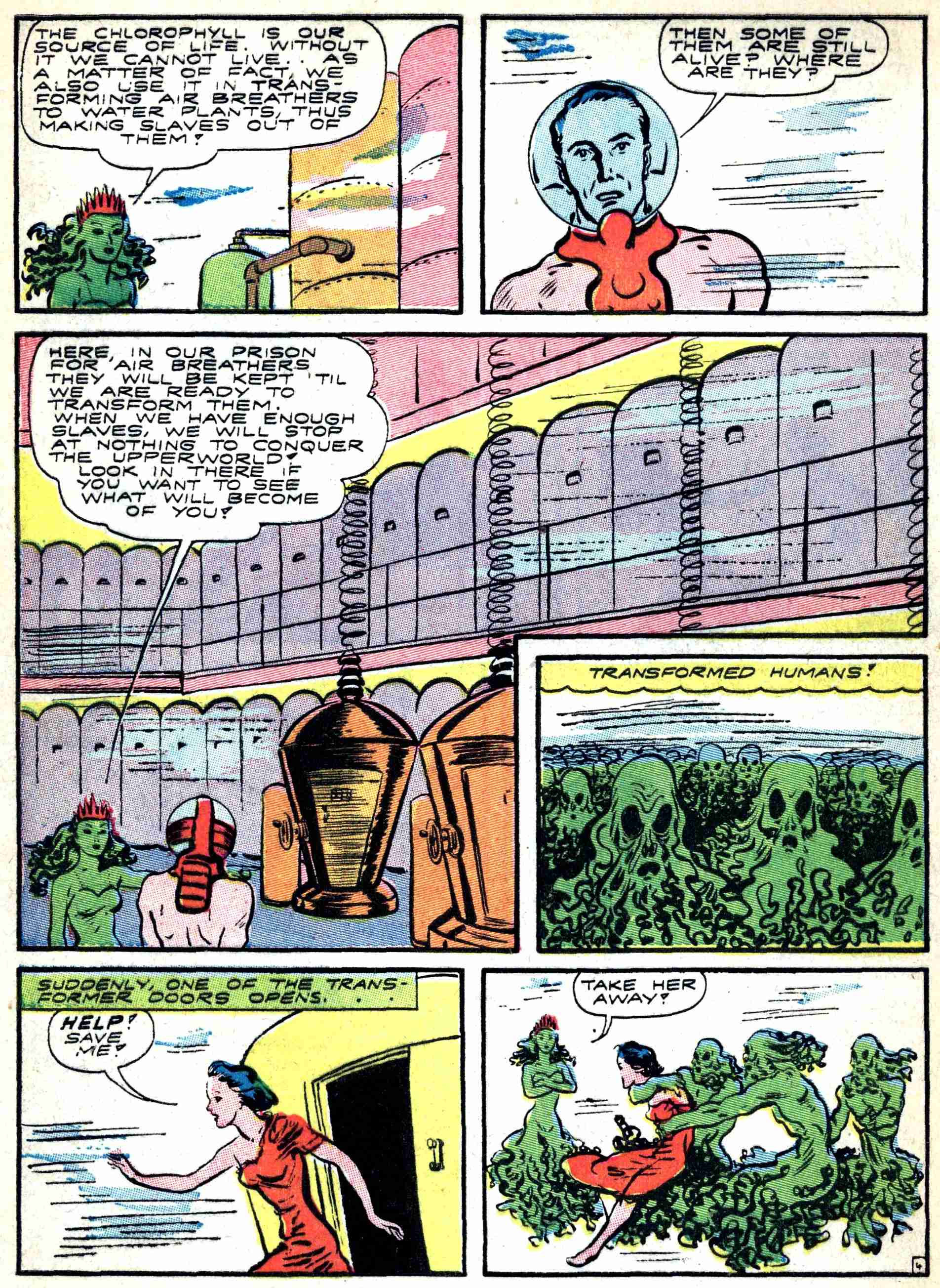 Read online Captain Flight Comics comic -  Issue #5 - 45