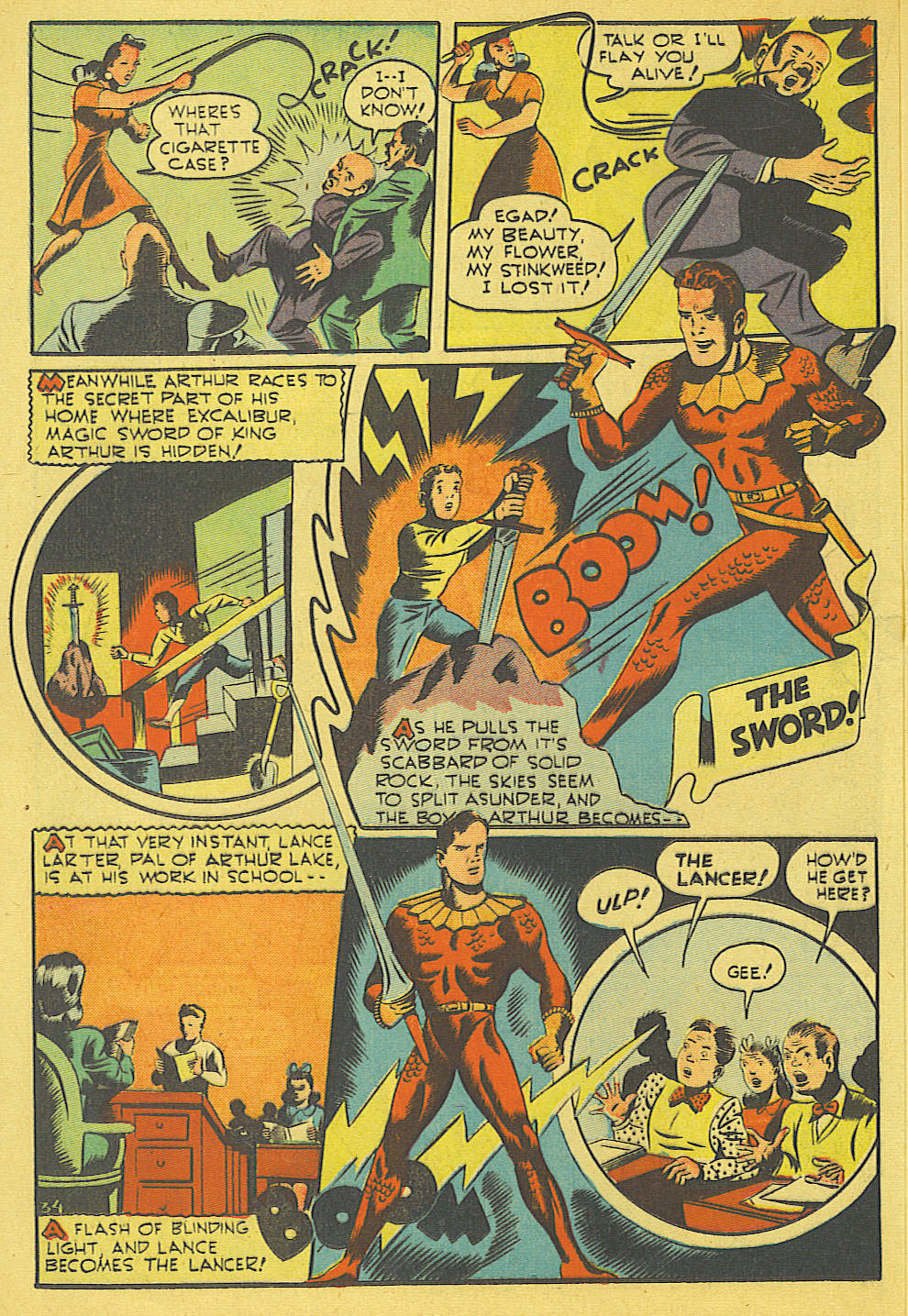 Read online Super-Mystery Comics comic -  Issue #18 - 35