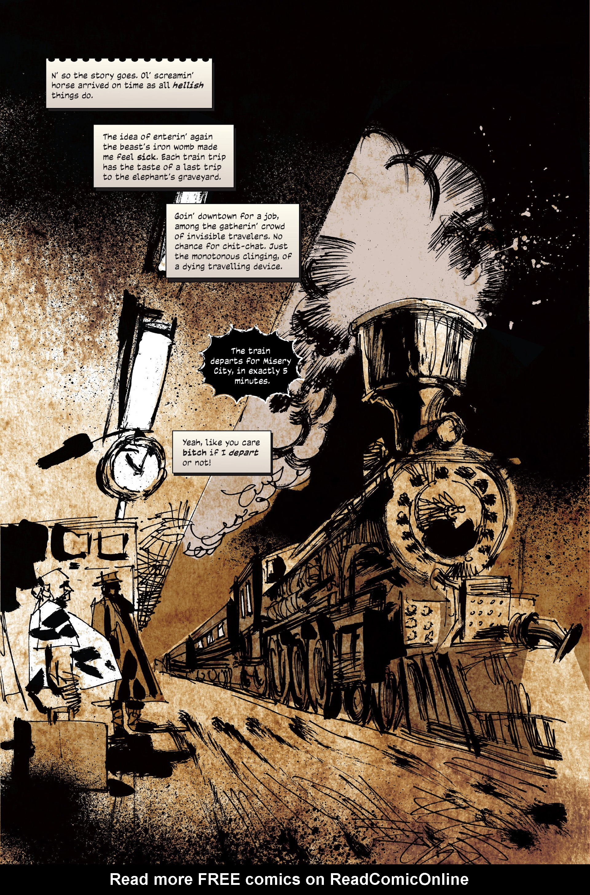 Read online Misery City comic -  Issue #3 - 2