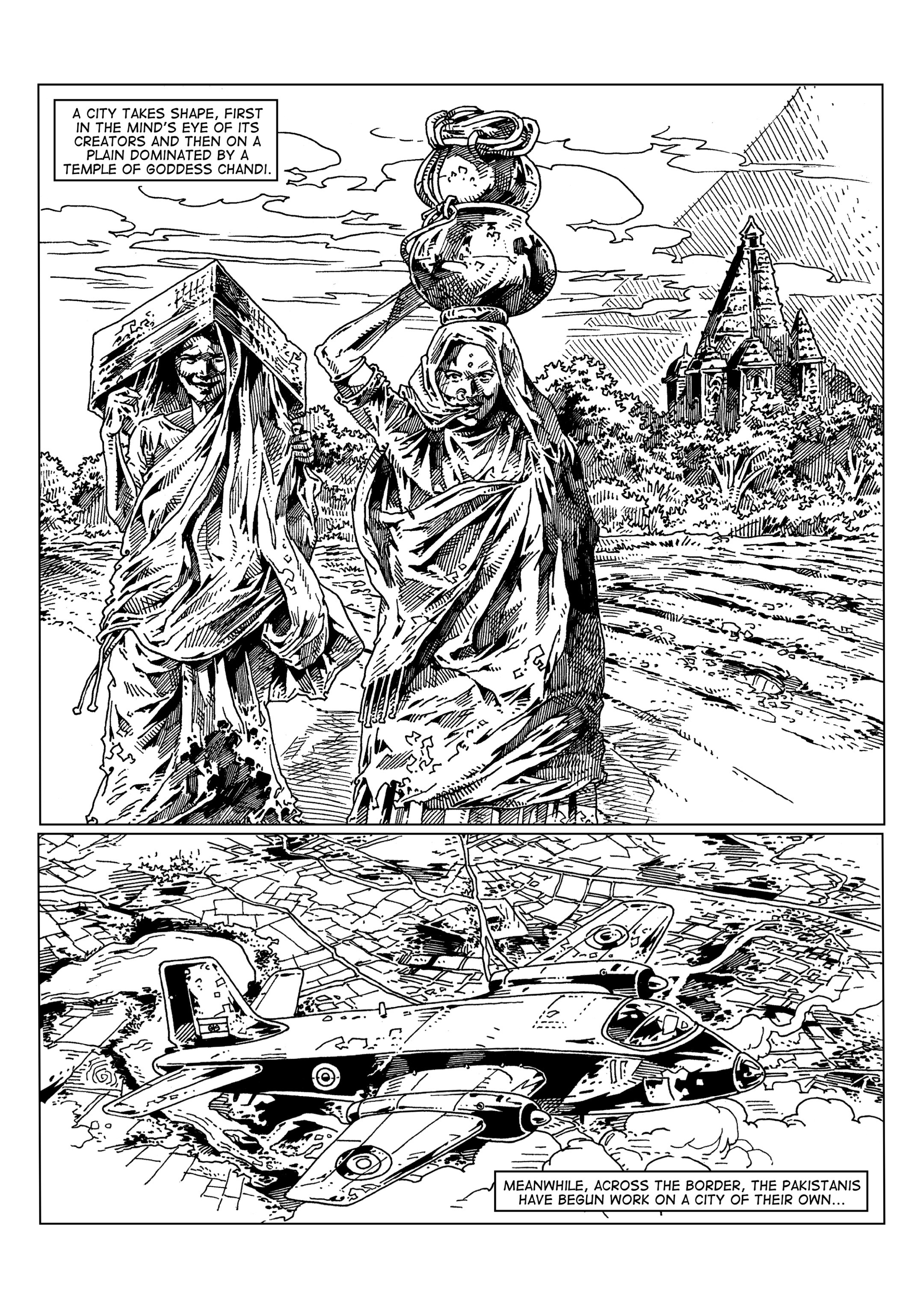 Read online Hyderabad: A Graphic Novel comic -  Issue # TPB - 48