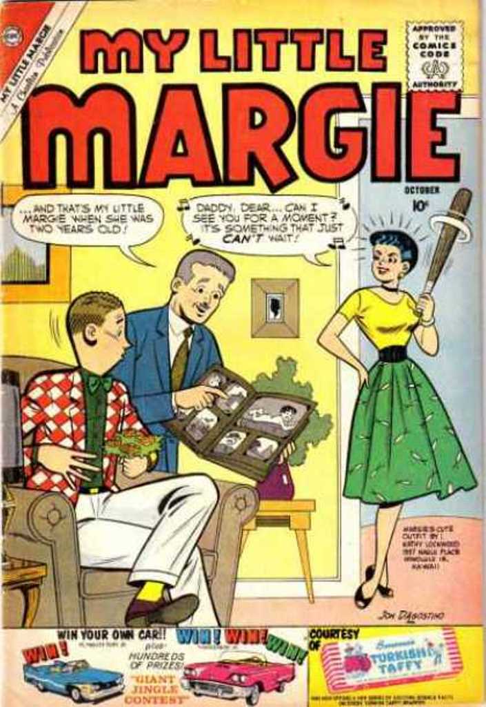 Read online My Little Margie (1954) comic -  Issue #32 - 2