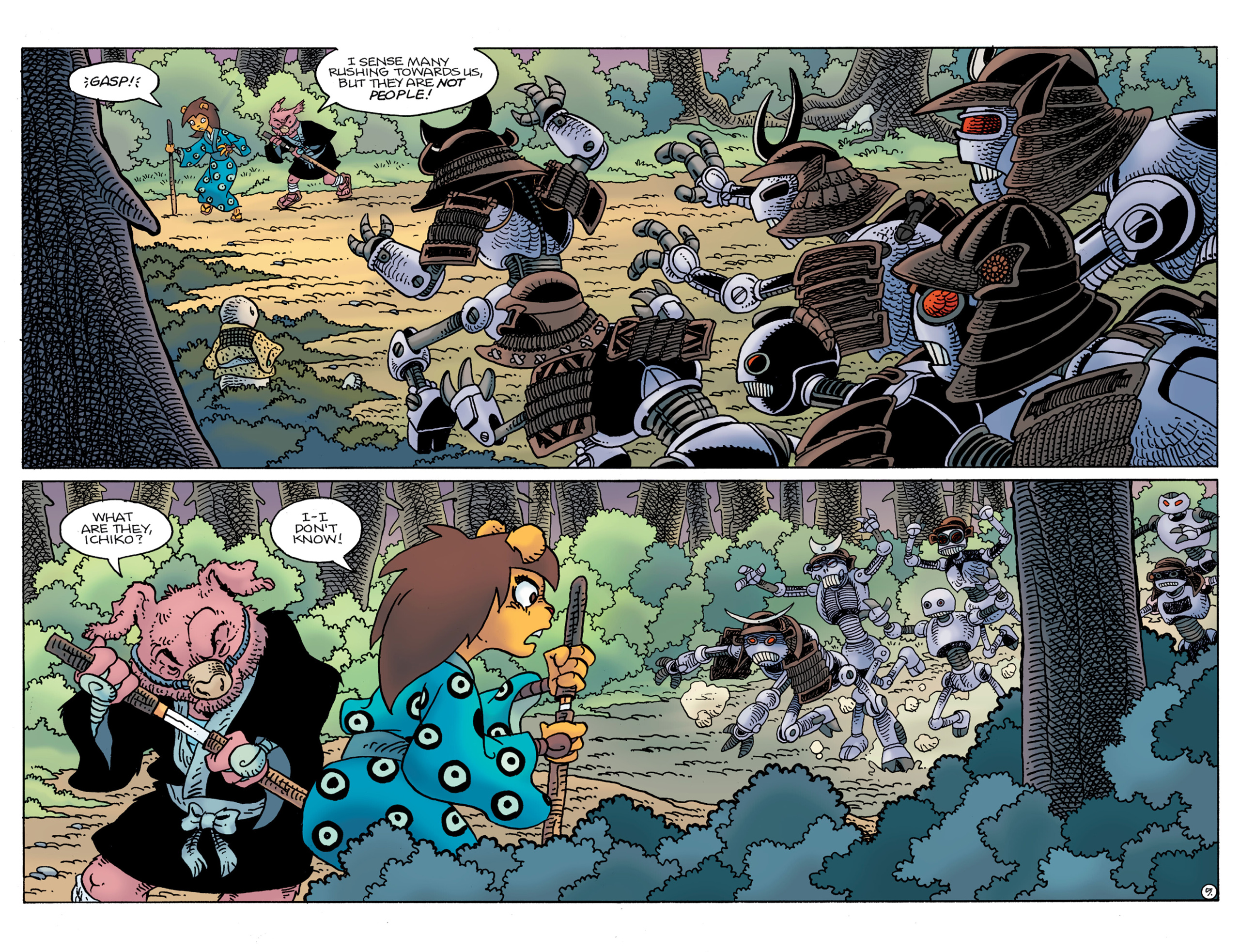 Read online Teenage Mutant Ninja Turtles/Usagi Yojimbo: WhereWhen comic -  Issue #4 - 6