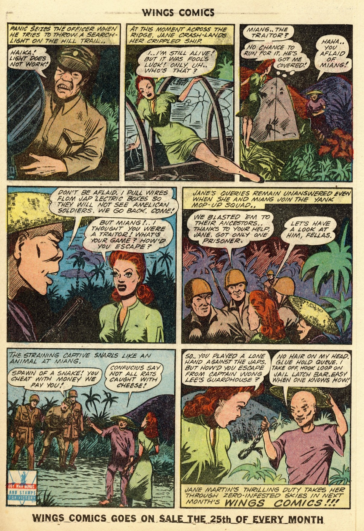 Read online Wings Comics comic -  Issue #36 - 42