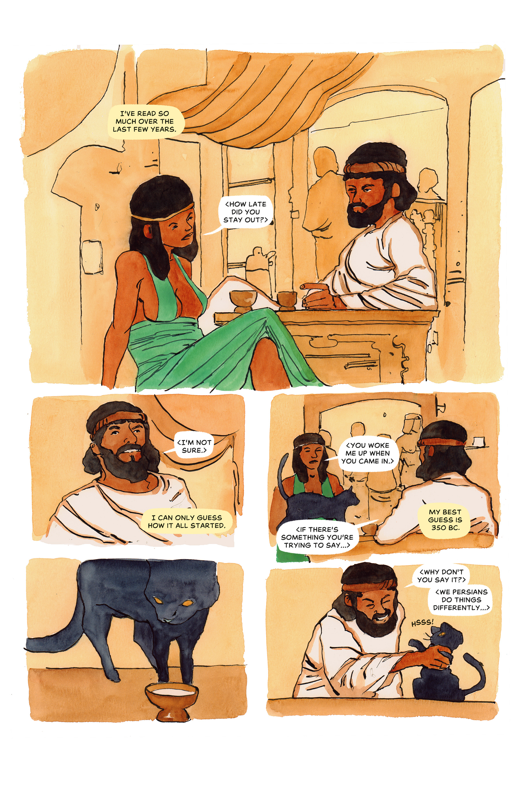 Read online Hairball comic -  Issue #4 - 3