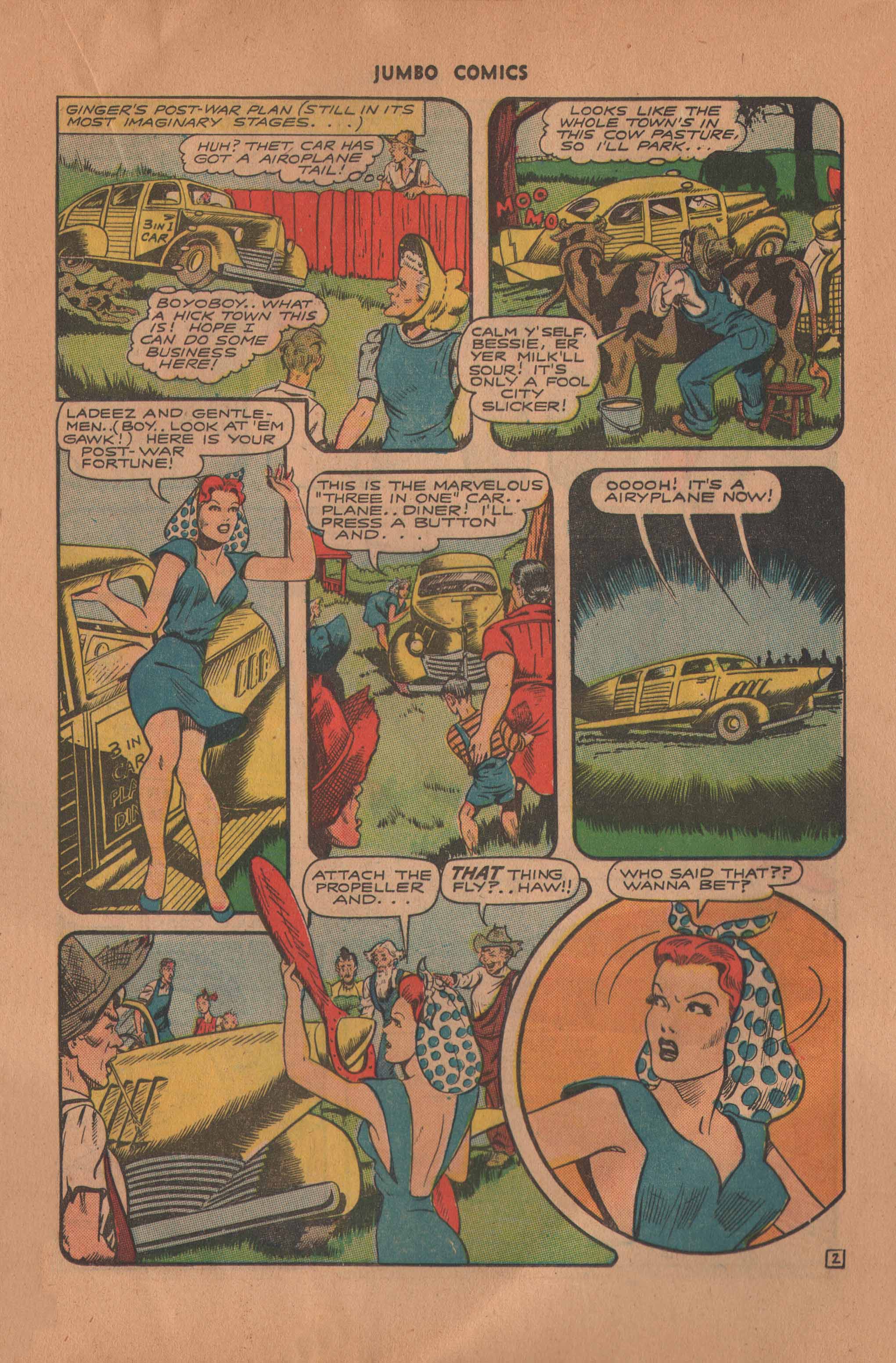 Read online Jumbo Comics comic -  Issue #80 - 23