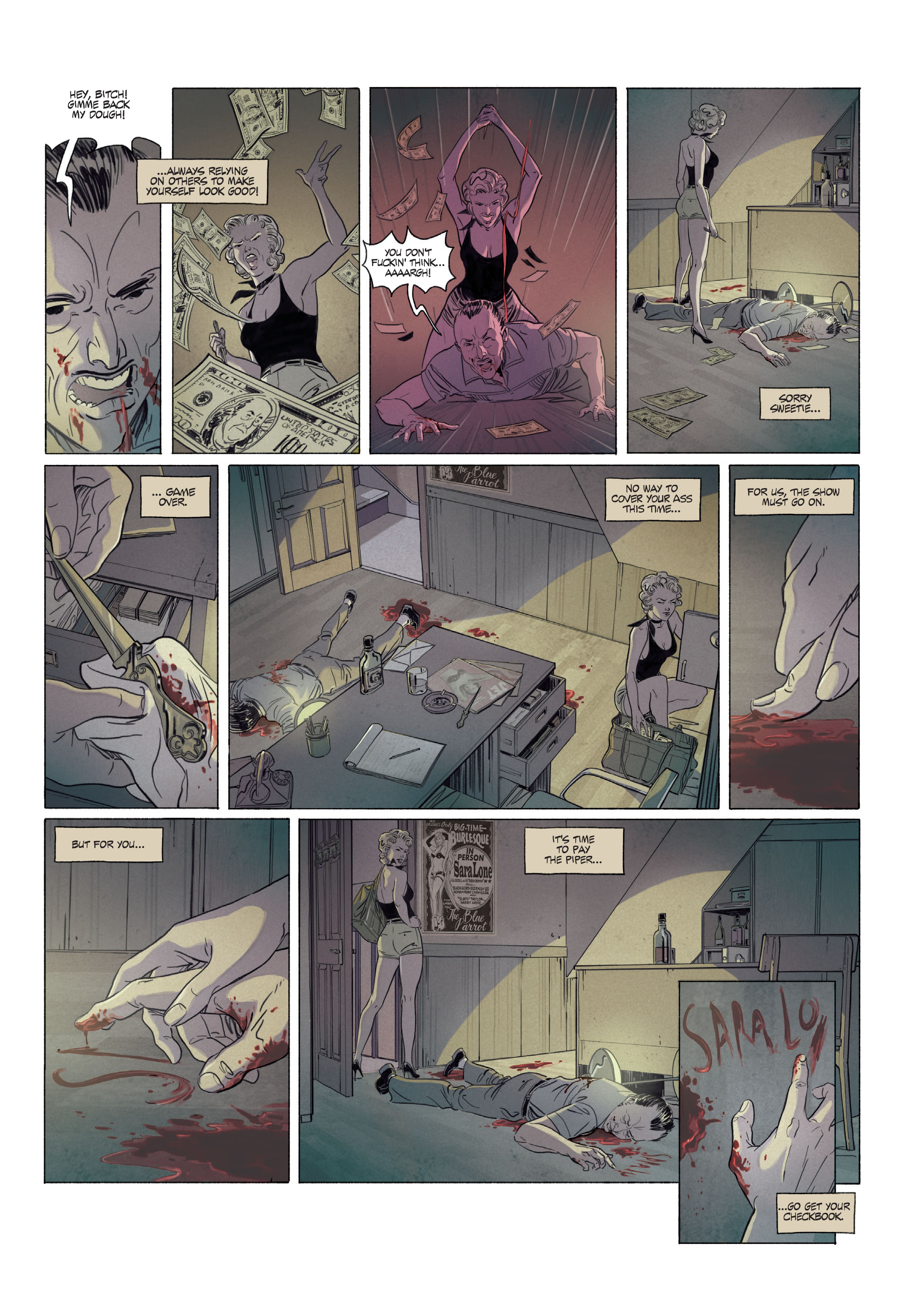 Read online Sara Lone comic -  Issue #1 - 17