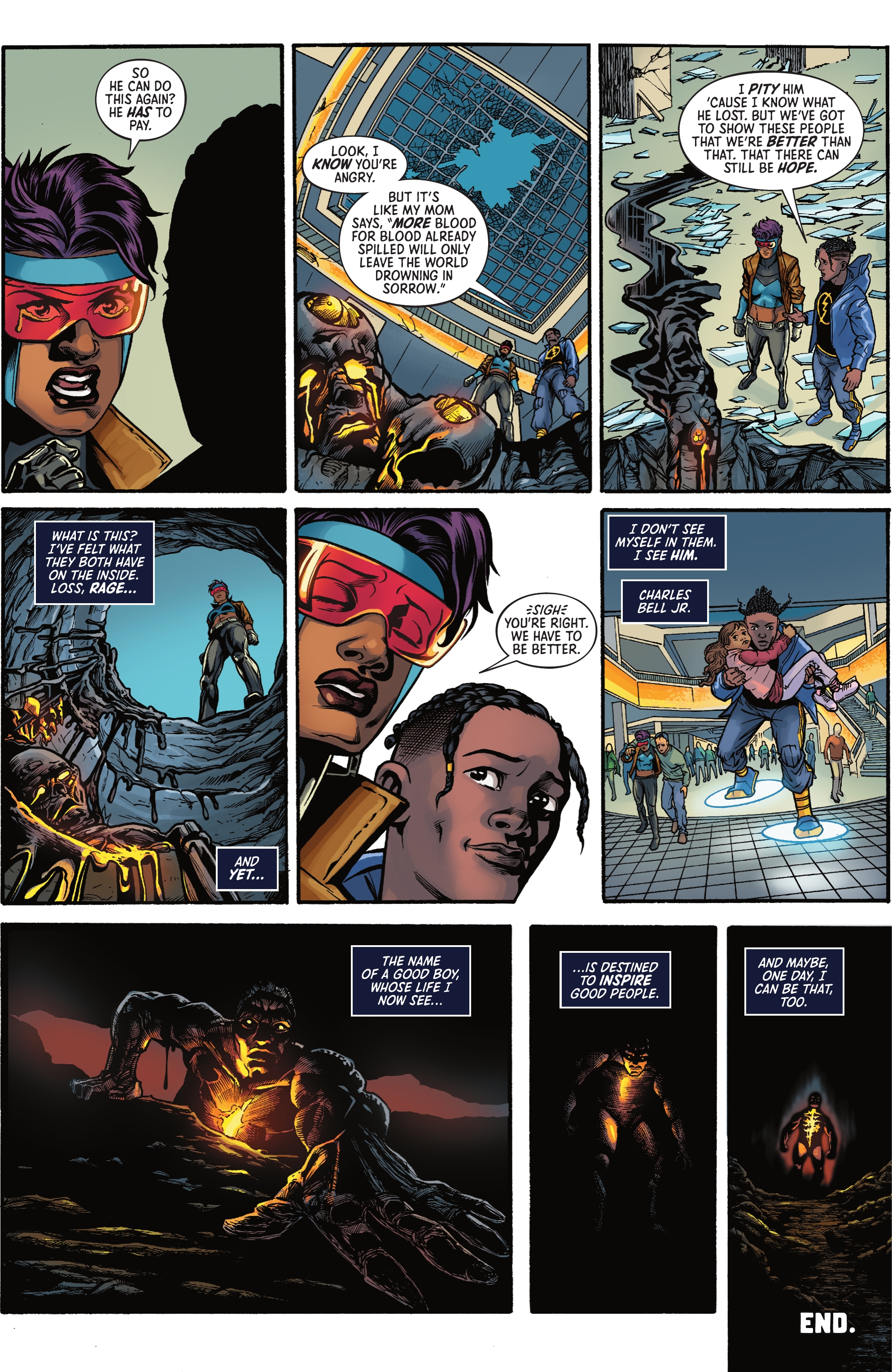 Read online New Talent Showcase: The Milestone Initiative comic -  Issue # TPB - 77