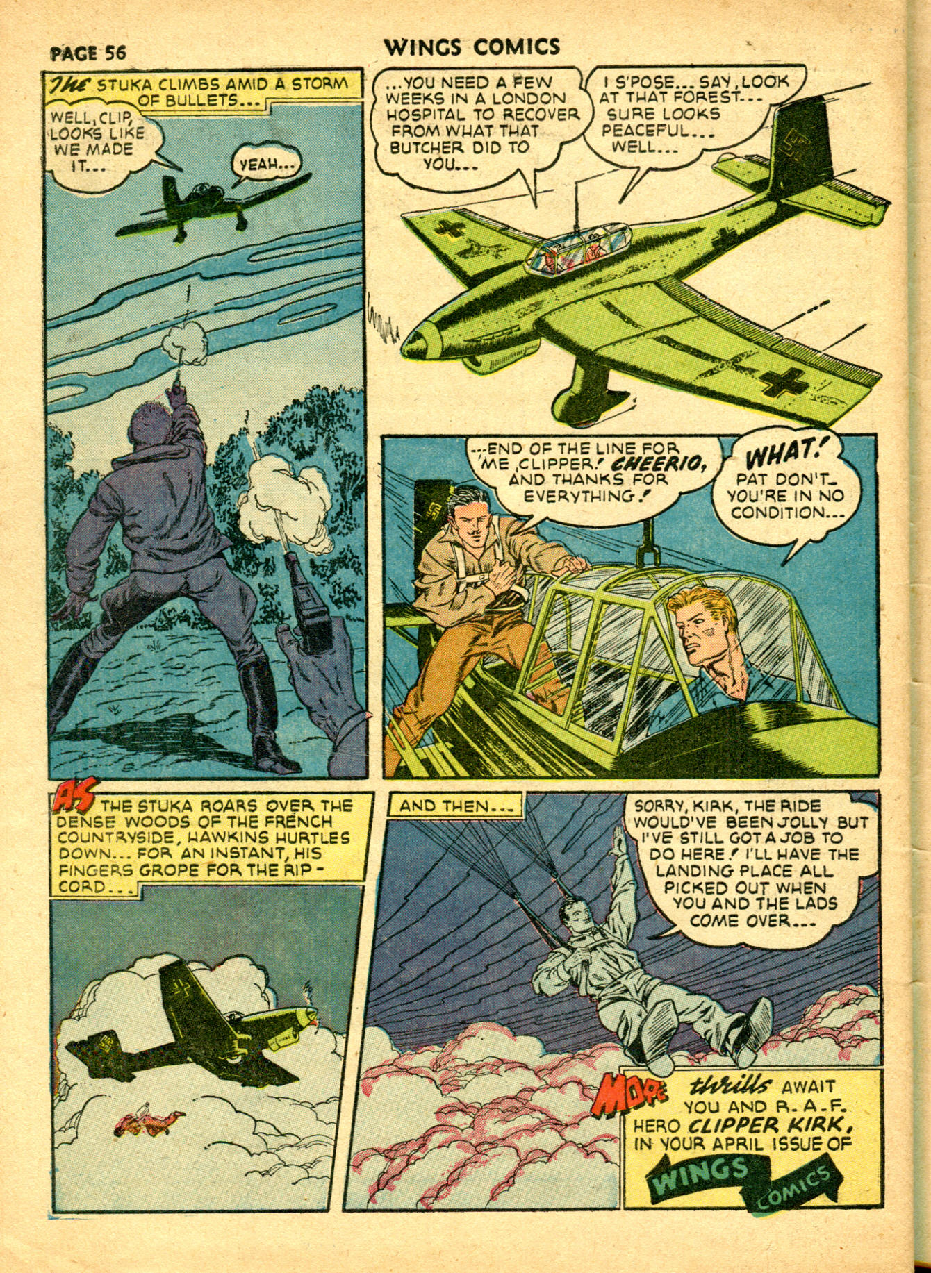 Read online Wings Comics comic -  Issue #19 - 59