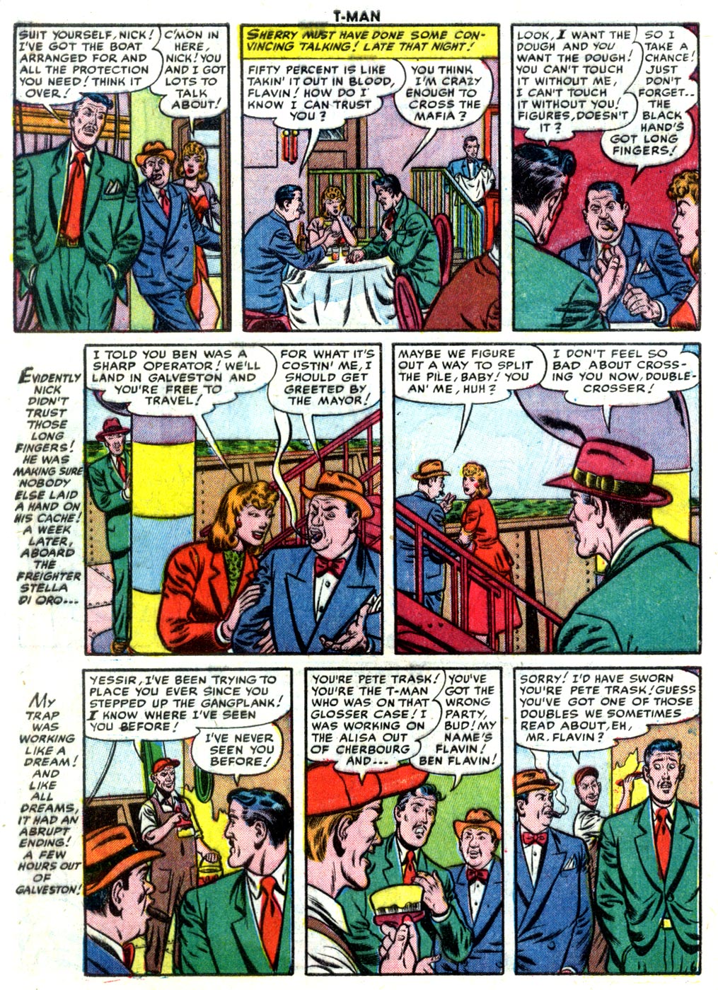 Read online T-Man: World Wide Trouble Shooter comic -  Issue #7 - 8