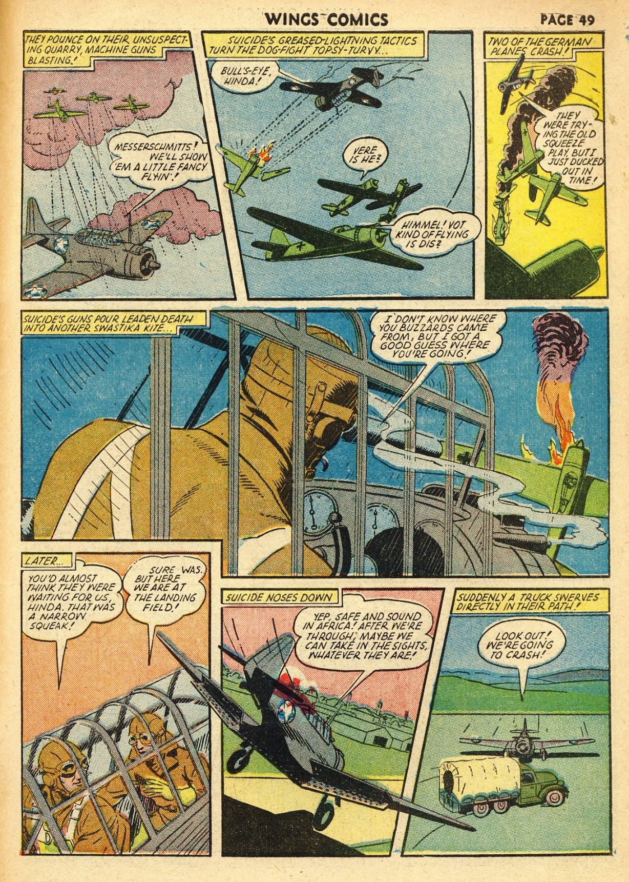 Read online Wings Comics comic -  Issue #32 - 51