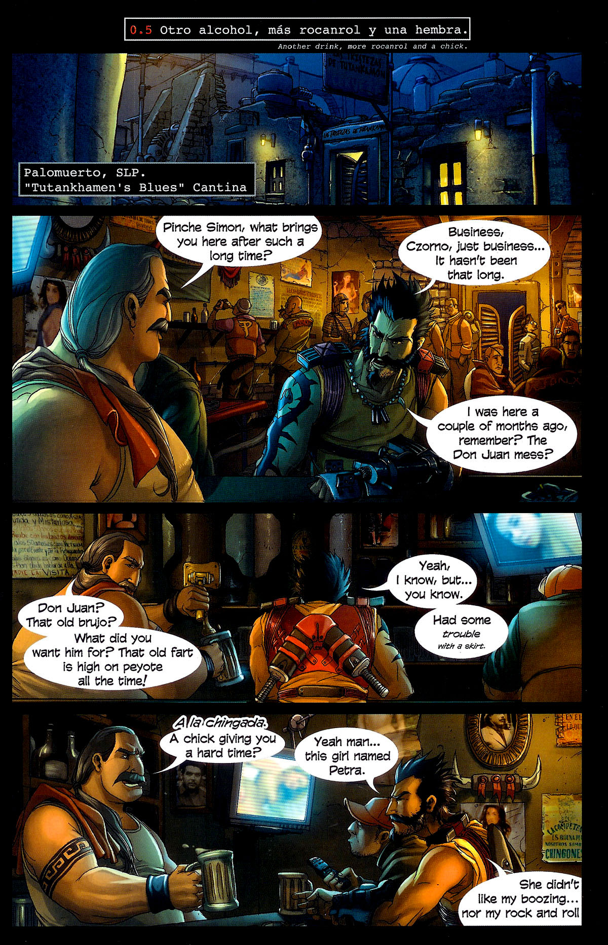 Read online El Arsenal: Unknown Enemy comic -  Issue #1 - 18