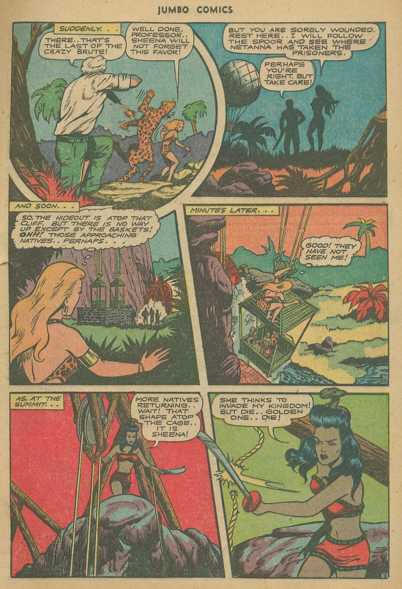 Read online Jumbo Comics comic -  Issue #82 - 9
