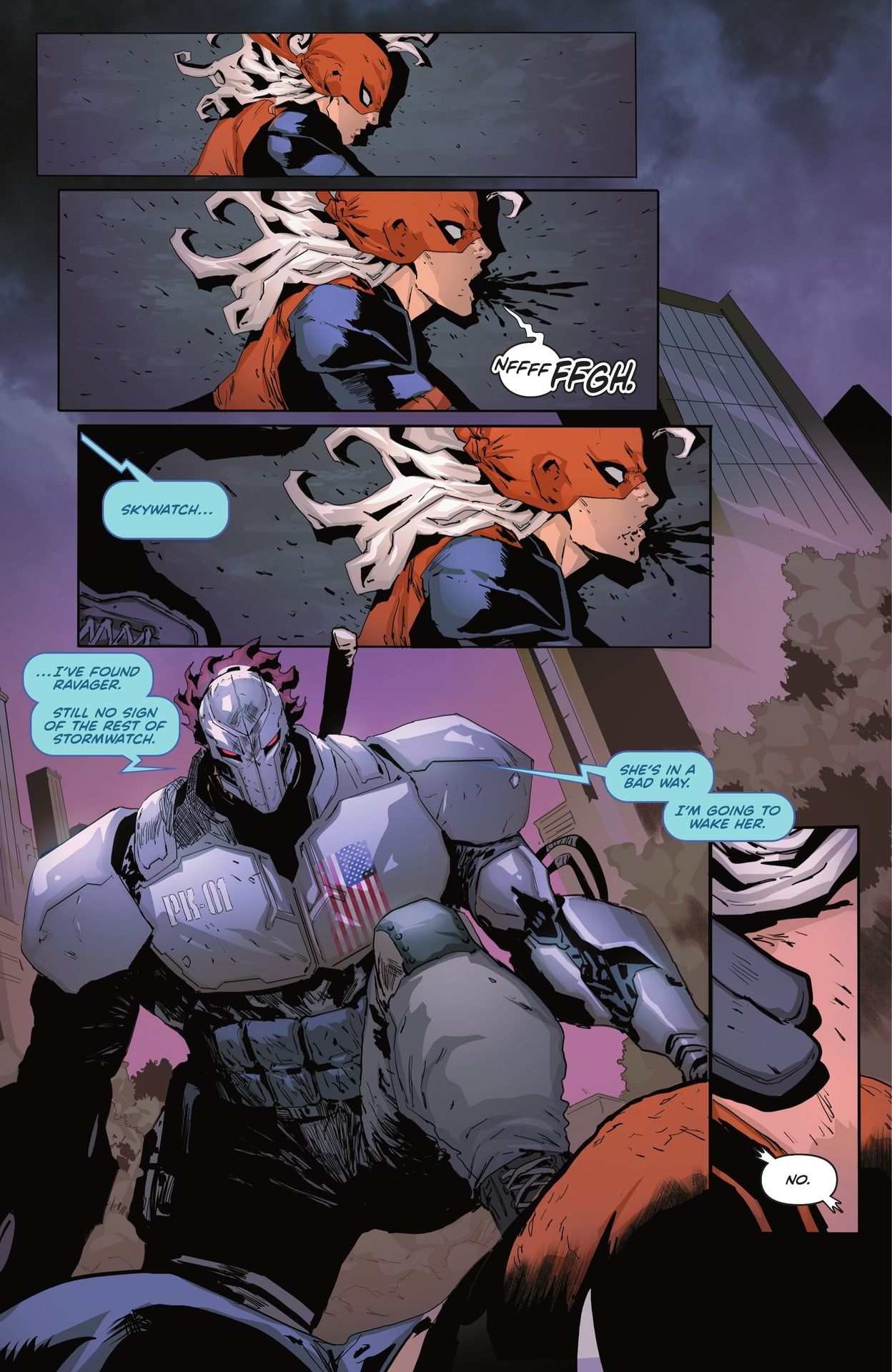 Read online Knight Terrors Collection comic -  Issue # Ravager - 23