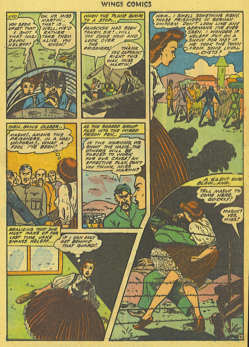 Read online Wings Comics comic -  Issue #43 - 39