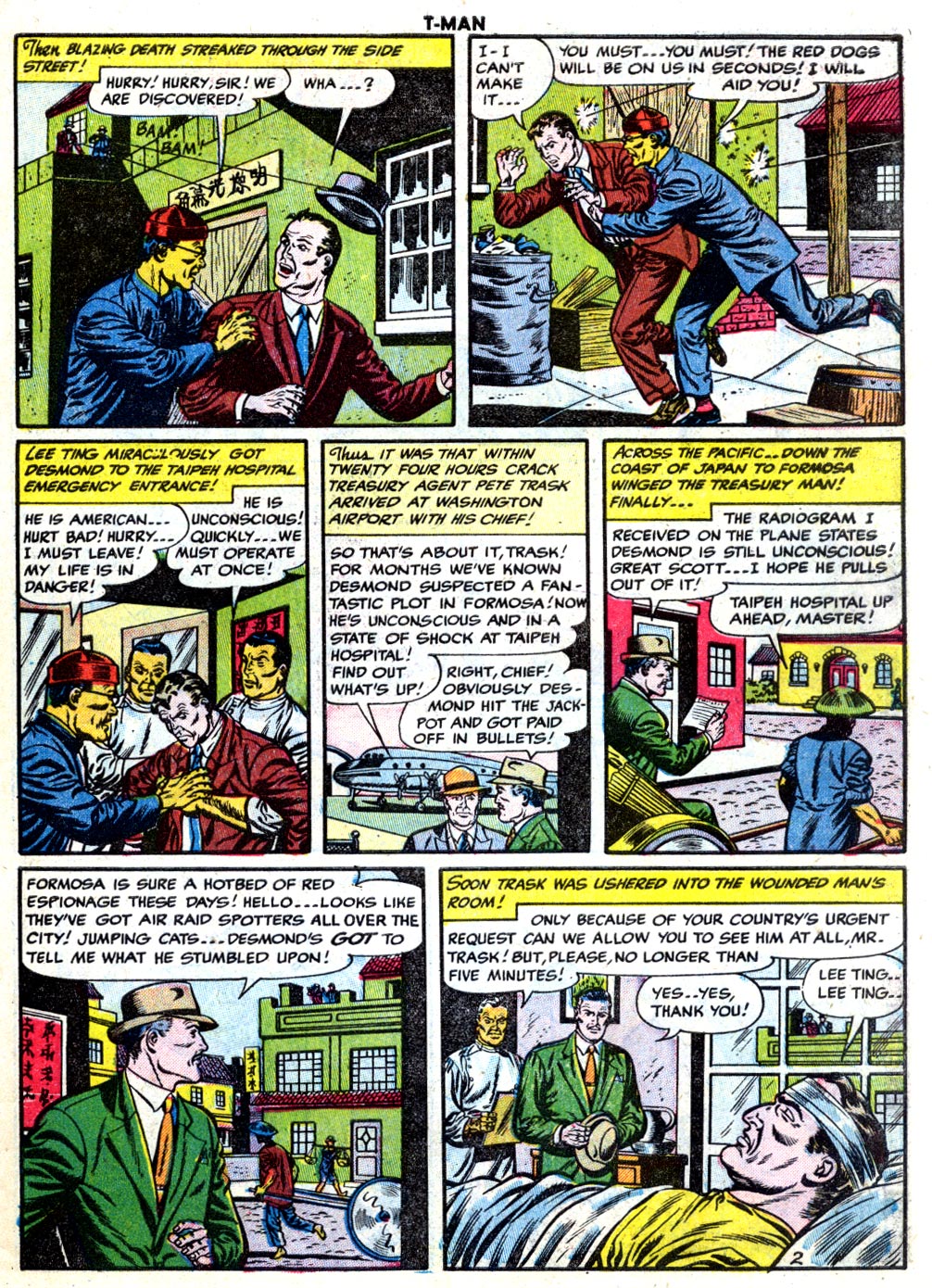 Read online T-Man: World Wide Trouble Shooter comic -  Issue #25 - 27