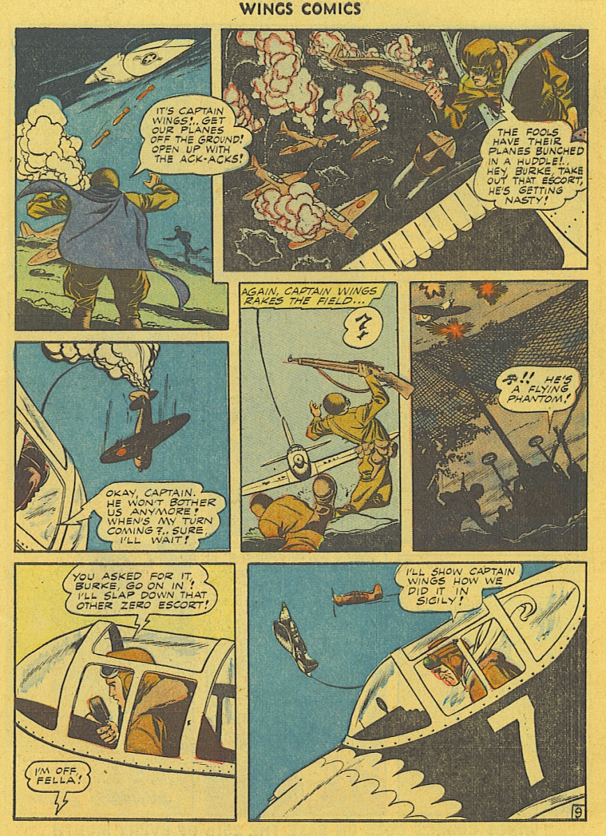 Read online Wings Comics comic -  Issue #42 - 11