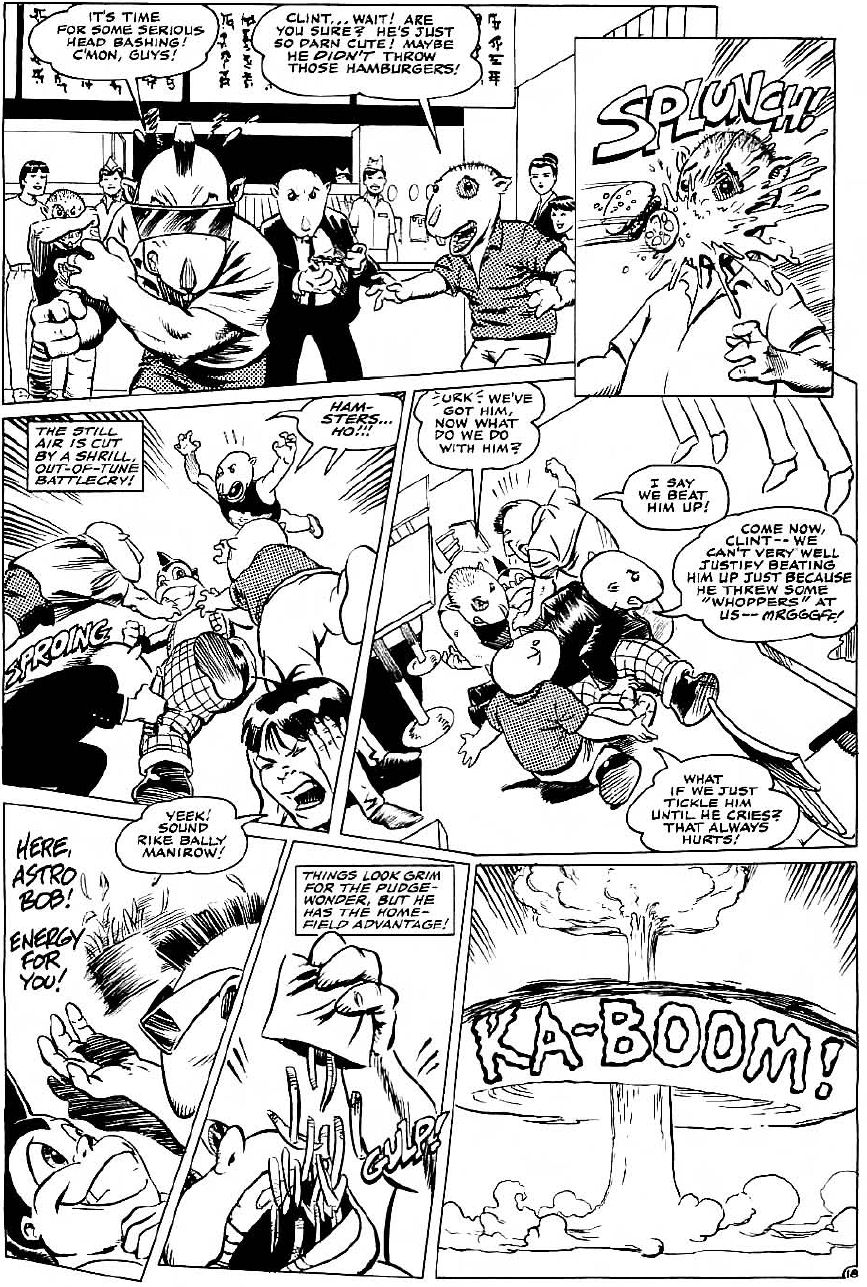 Adolescent Radioactive Black Belt Hamsters Massacre the Japanese Invasion issue Full - Page 19