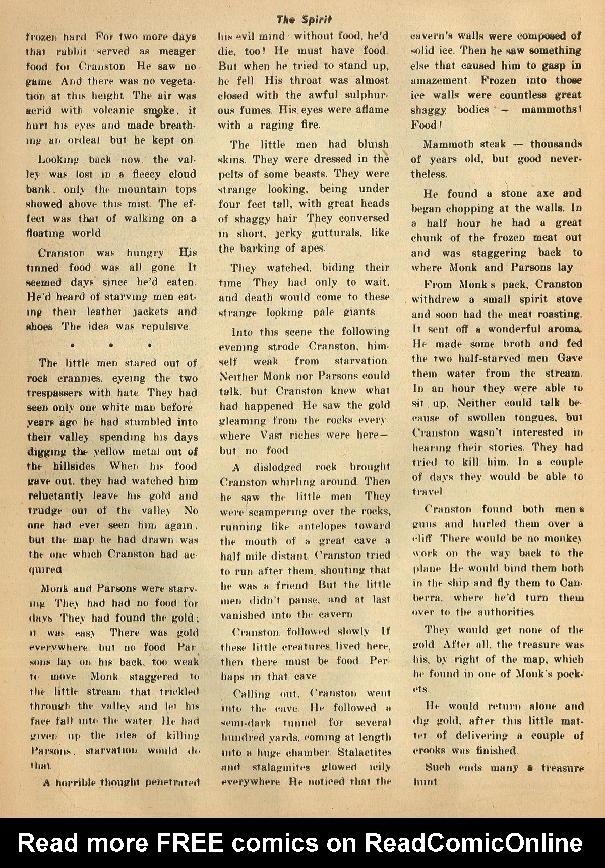 Read online The Spirit (1944) comic -  Issue #4 - 42