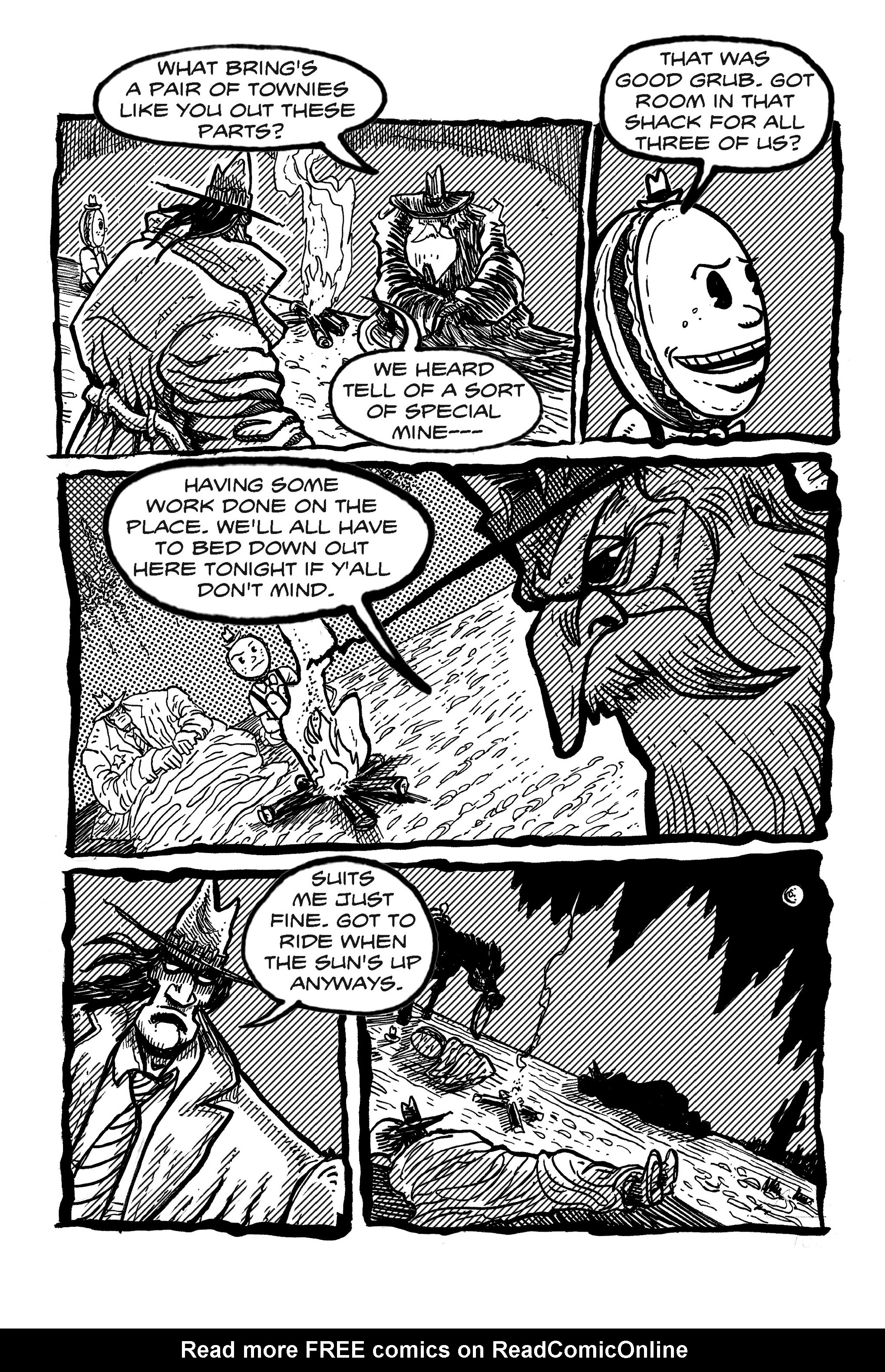 Read online Broadsword, P.I. comic -  Issue #4 - 8