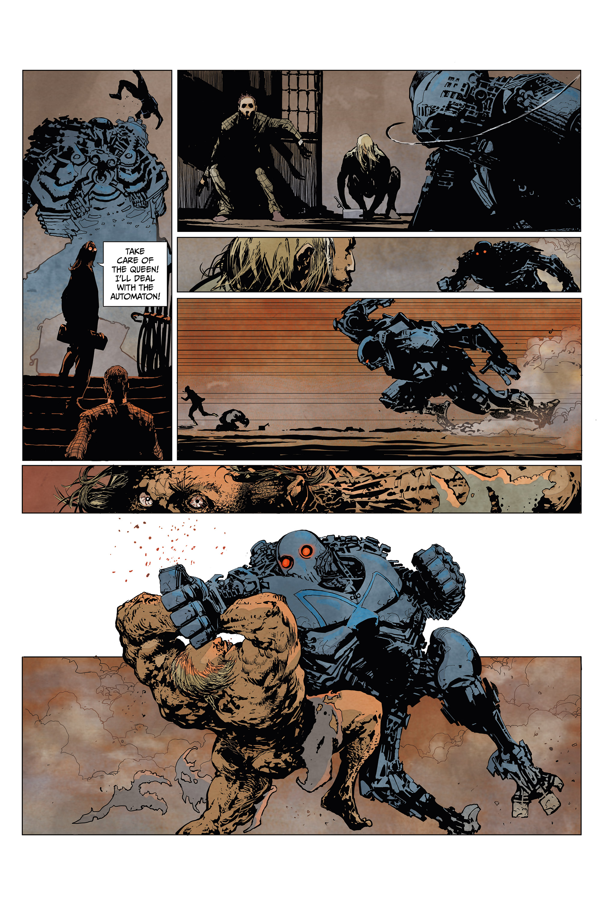 Read online M.O.R.I.A.R.T.Y : The Clockwork Empire comic -  Issue #4 - 29
