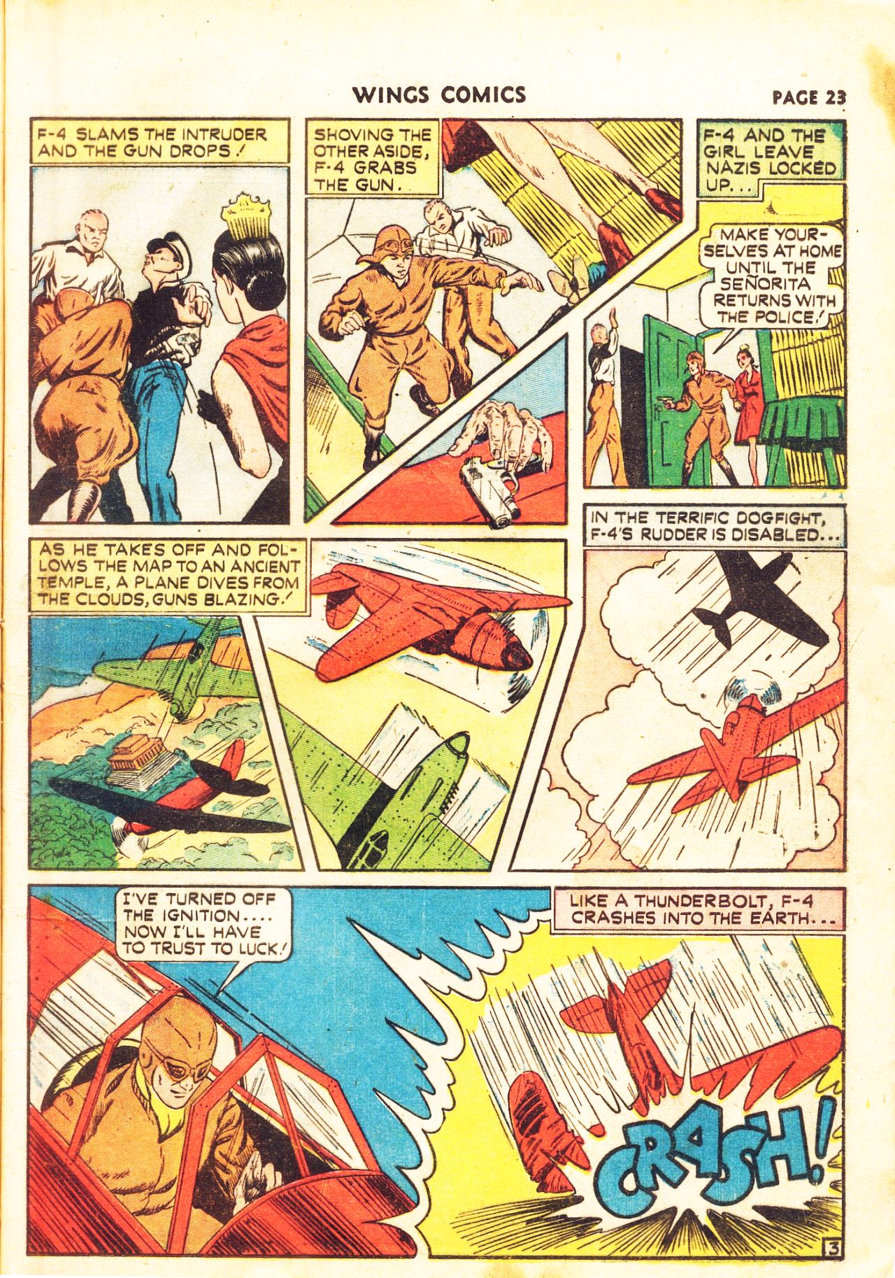 Read online Wings Comics comic -  Issue #11 - 25