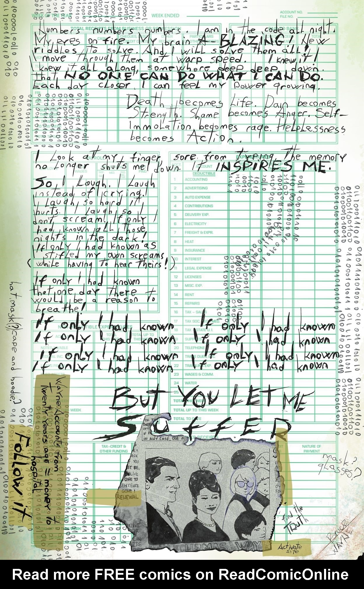 Read online The Riddler: Year One comic -  Issue #5 - 21