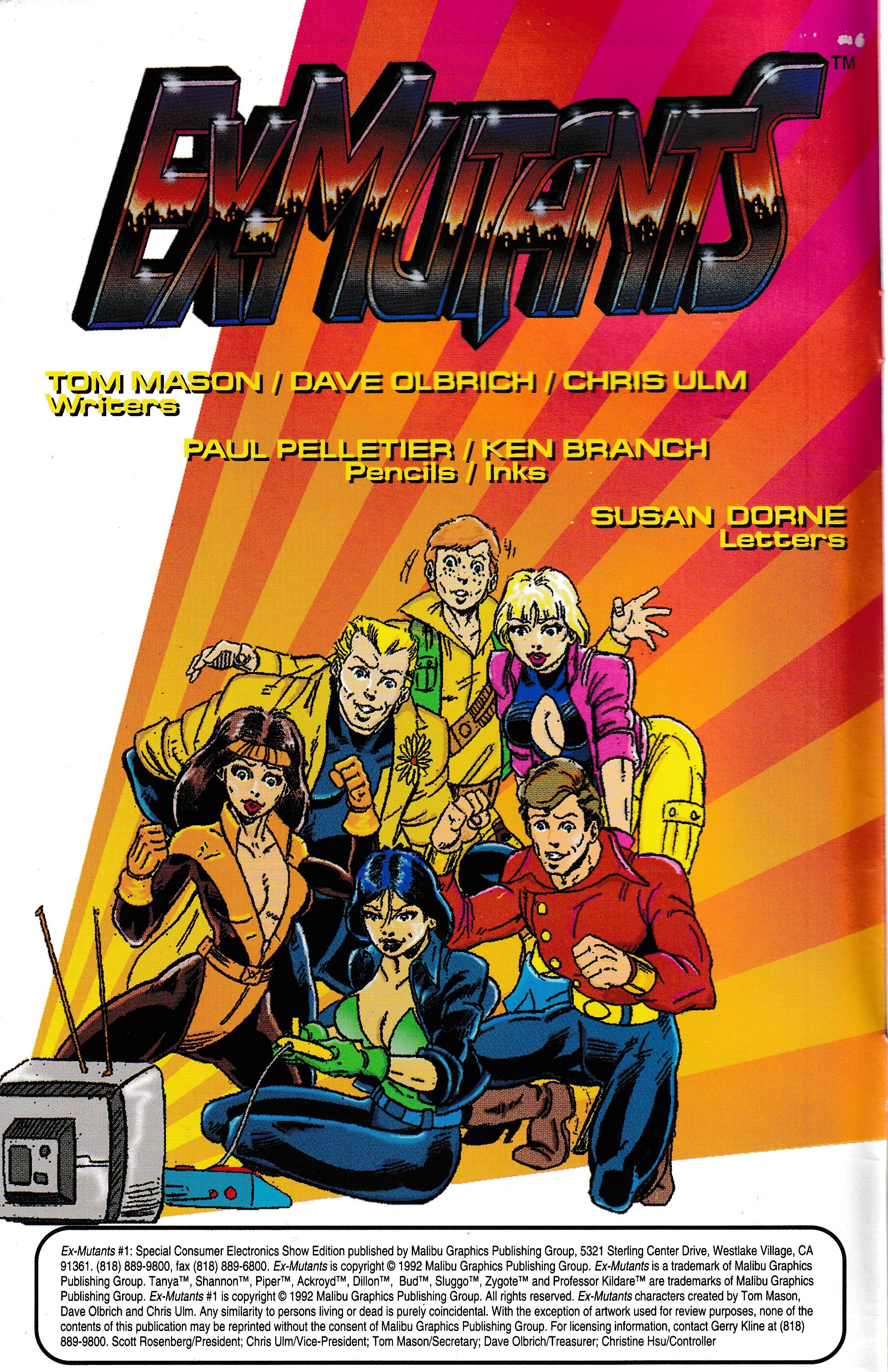 Read online Ex-Mutants Special Consumer Electronics Show Edition comic -  Issue # Full - 2