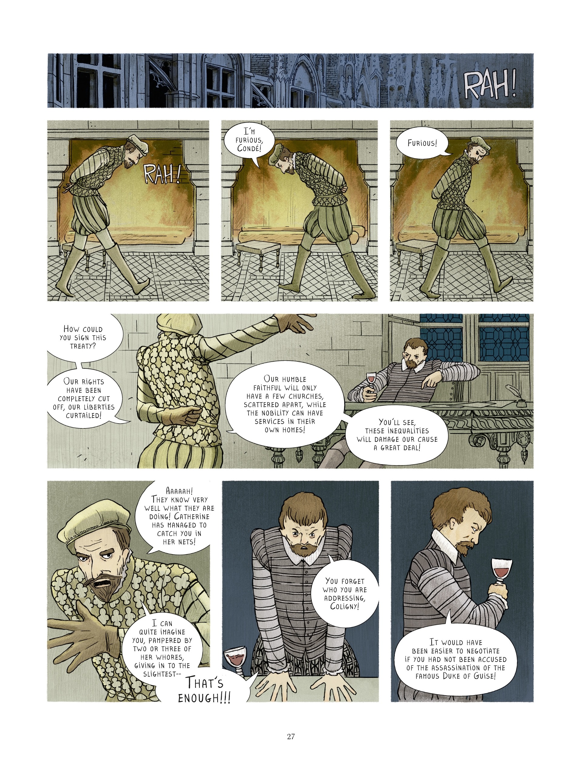 Read online Catherine de' Medici, The Flying Squadron: The Good Girl comic -  Issue # TPB - 27