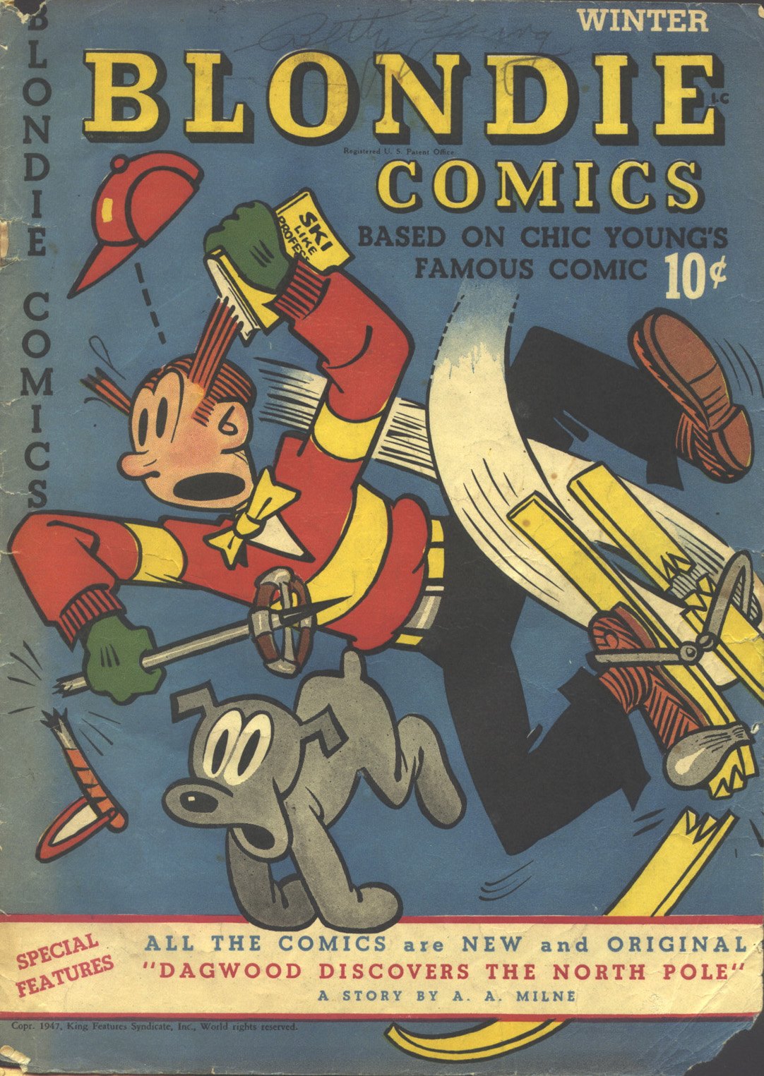 Read online Blondie Comics (1947) comic -  Issue #4 - 1