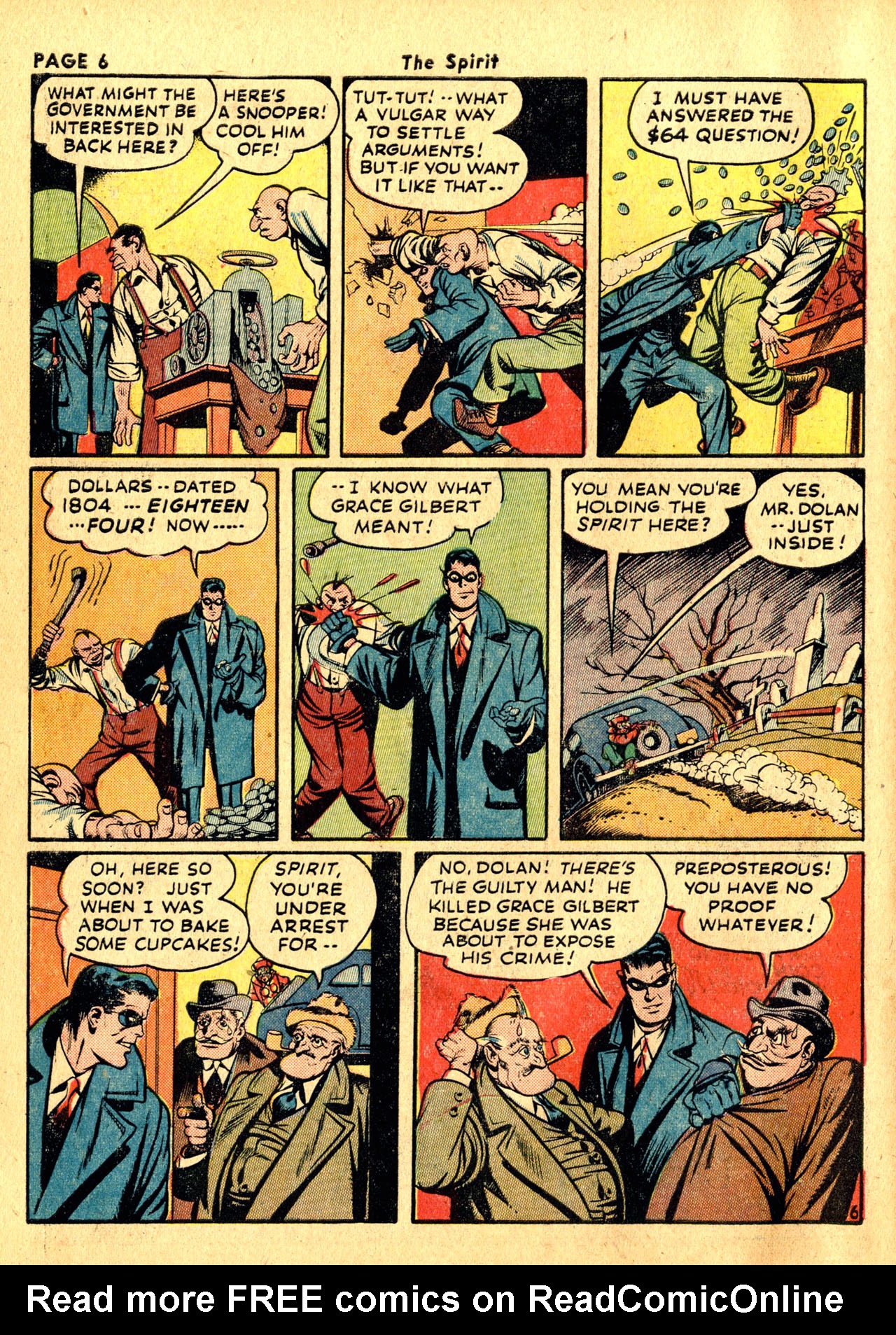 Read online The Spirit (1944) comic -  Issue #1 - 8