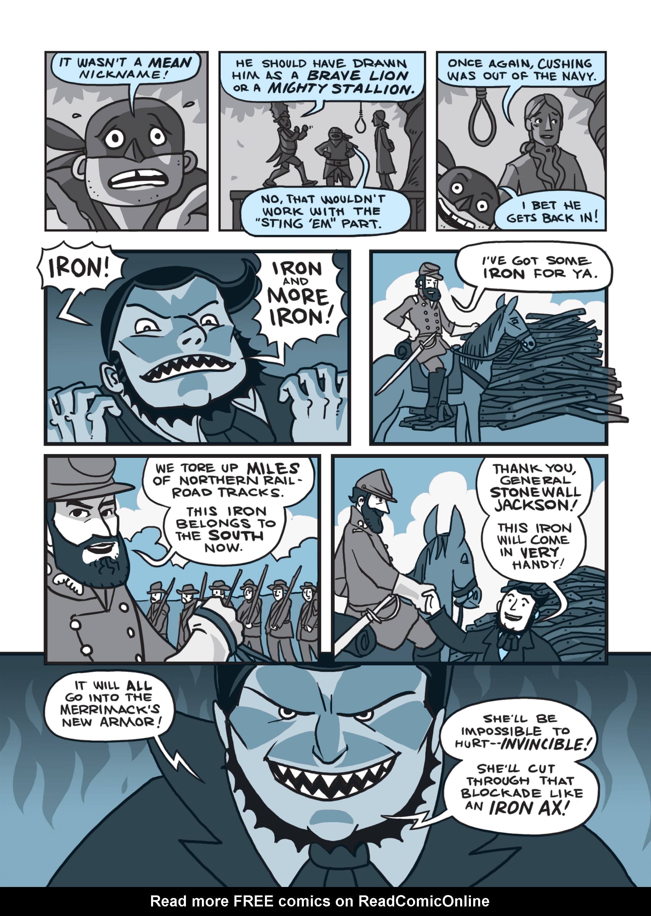 Read online Nathan Hale's Hazardous Tales comic -  Issue # TPB 2 - 38