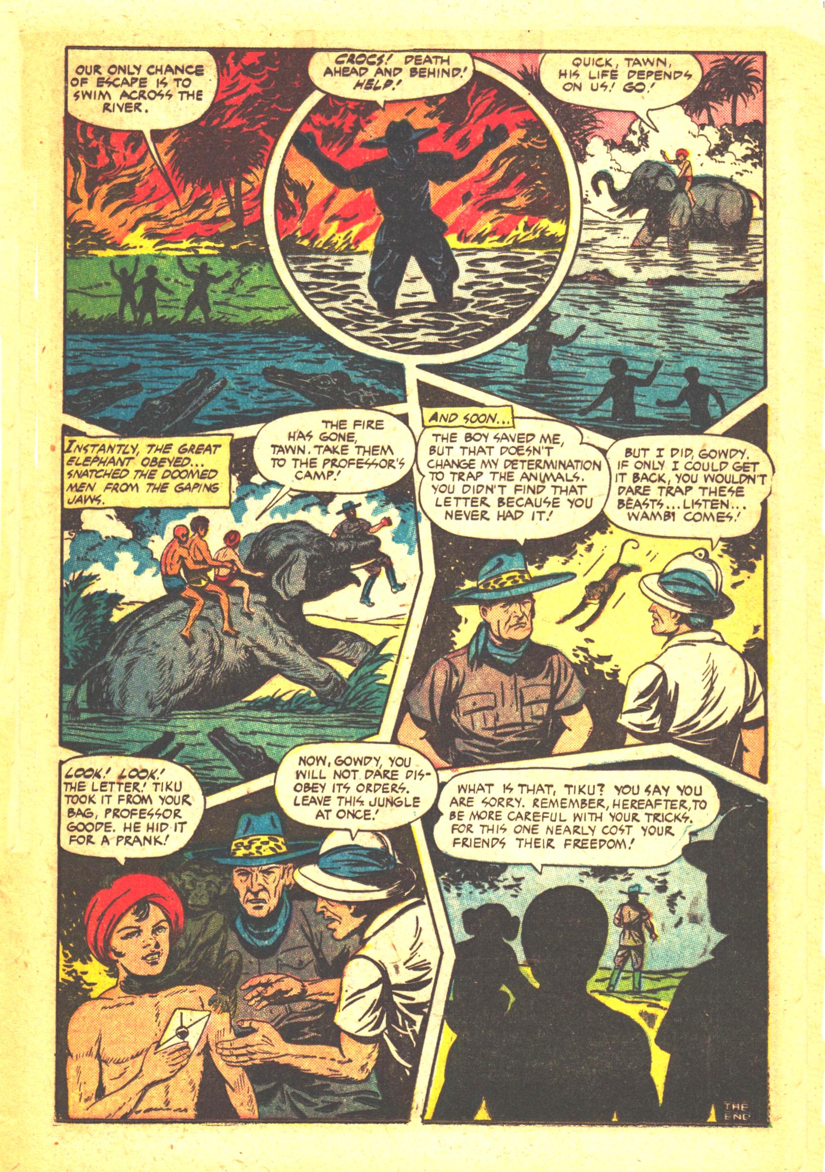 Read online Wambi Jungle Boy comic -  Issue #12 - 13