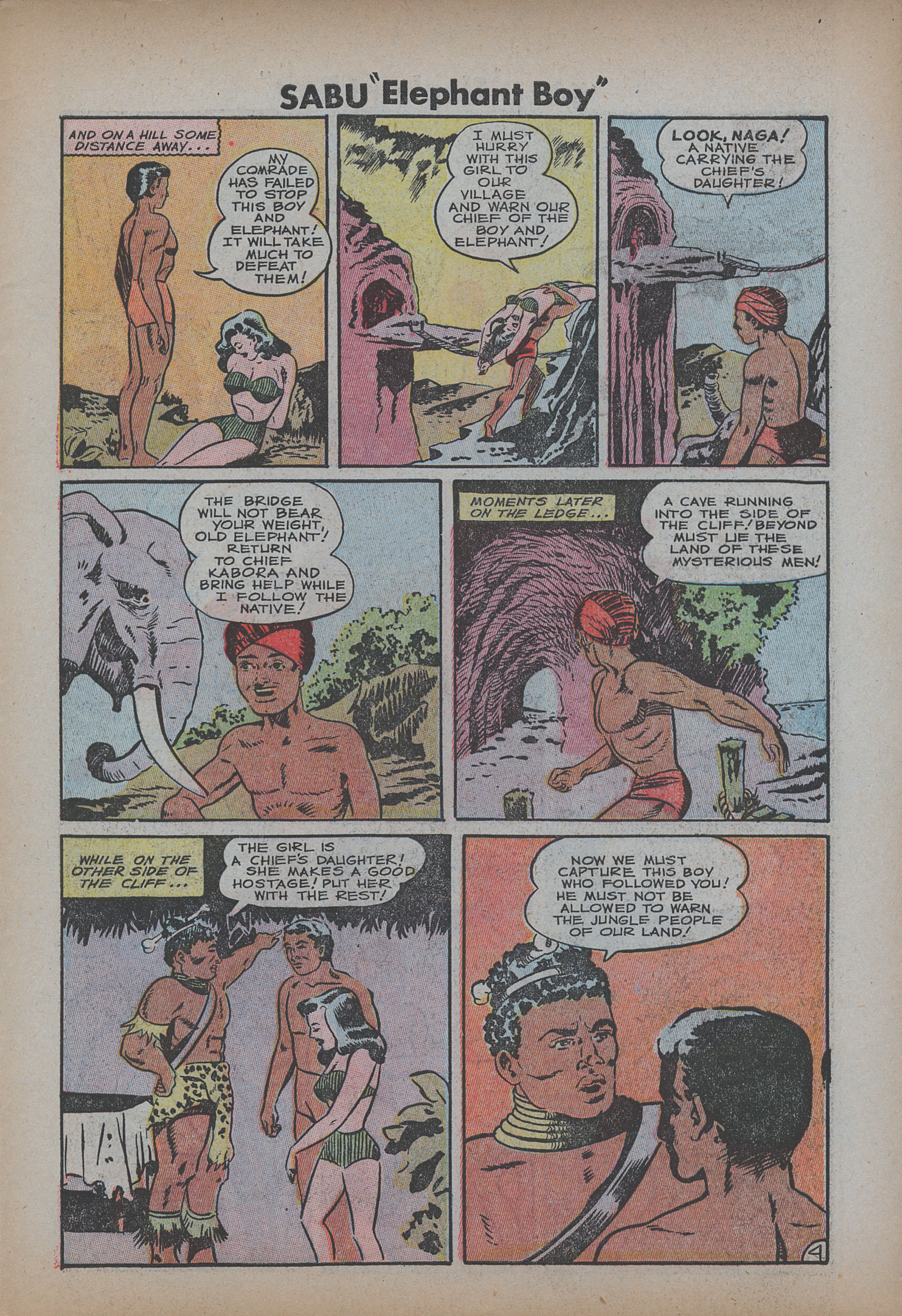 Read online Sabu: Elephant Boy comic -  Issue #1 - 27