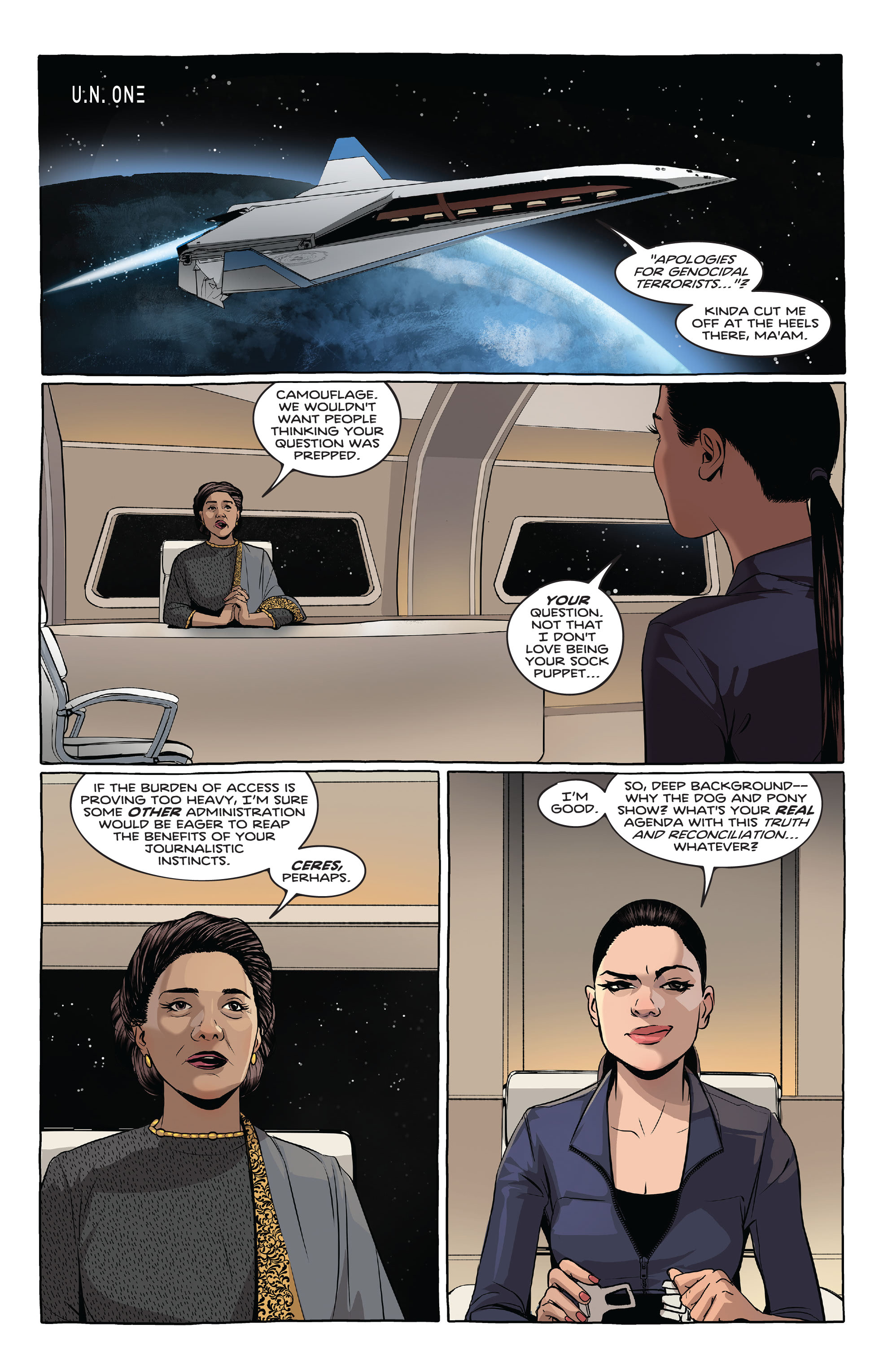 Read online The Expanse: Dragon Tooth comic -  Issue #1 - 10
