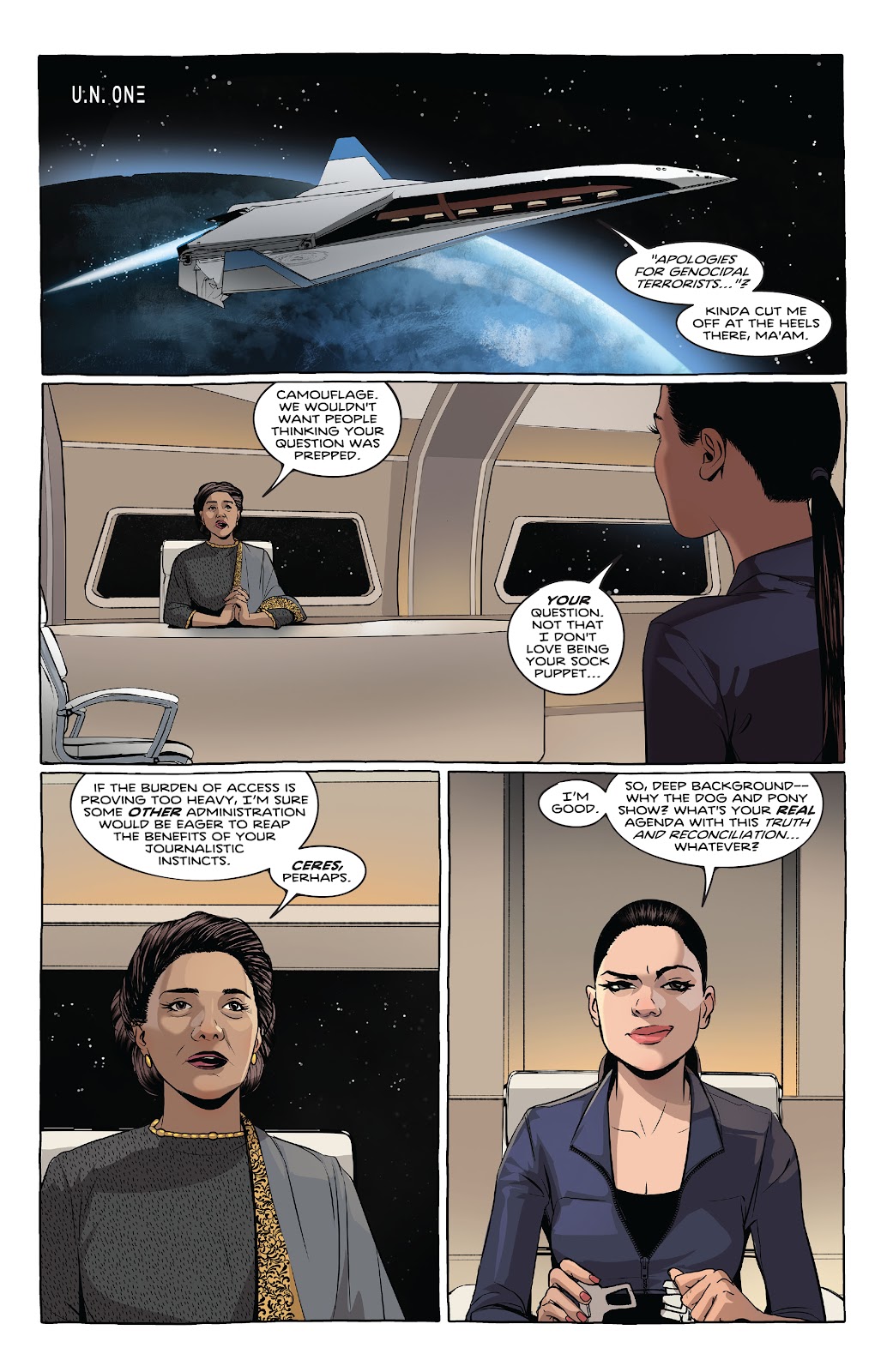 The Expanse: Dragon Tooth issue 1 - Page 10