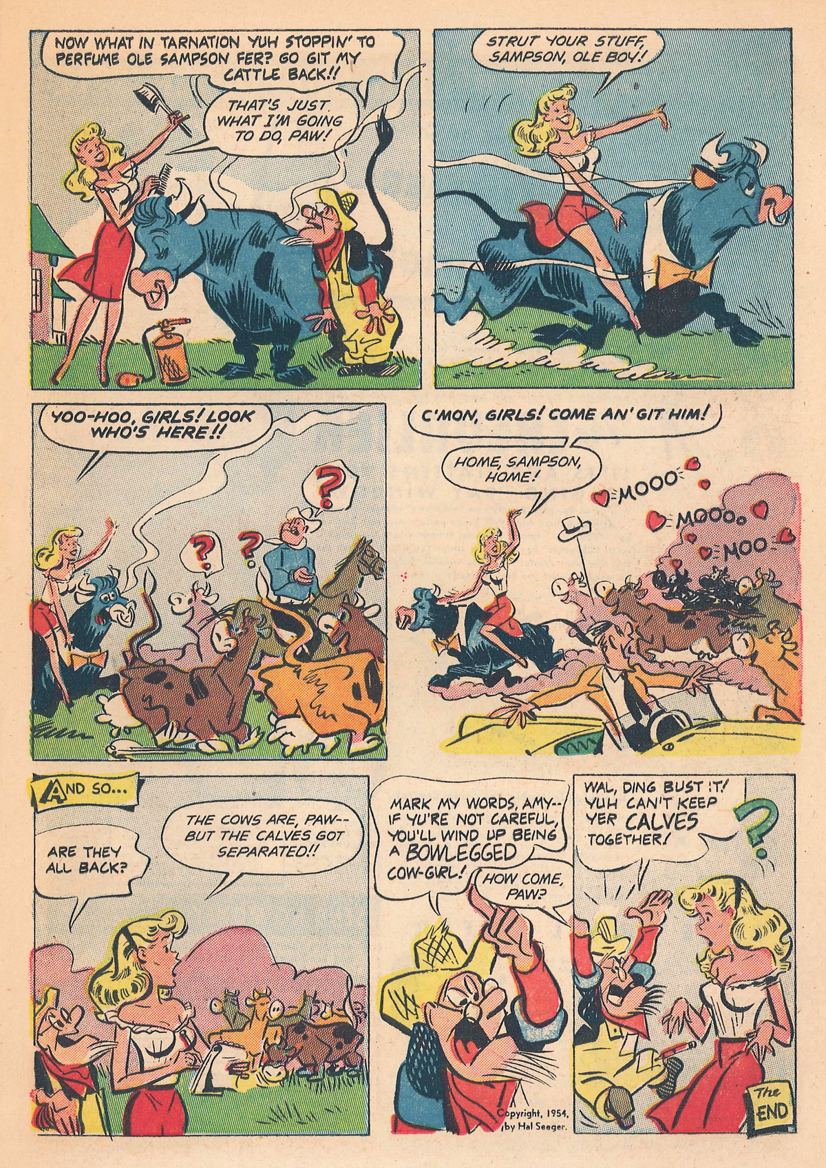 Read online The Farmer's Daughter comic -  Issue #1 - 11