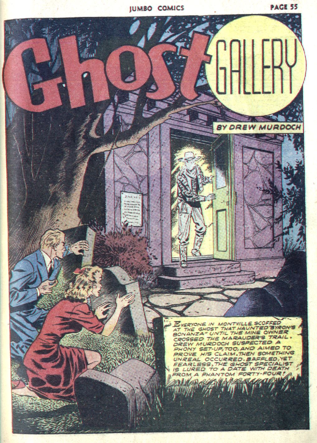 Read online Jumbo Comics comic -  Issue #51 - 59