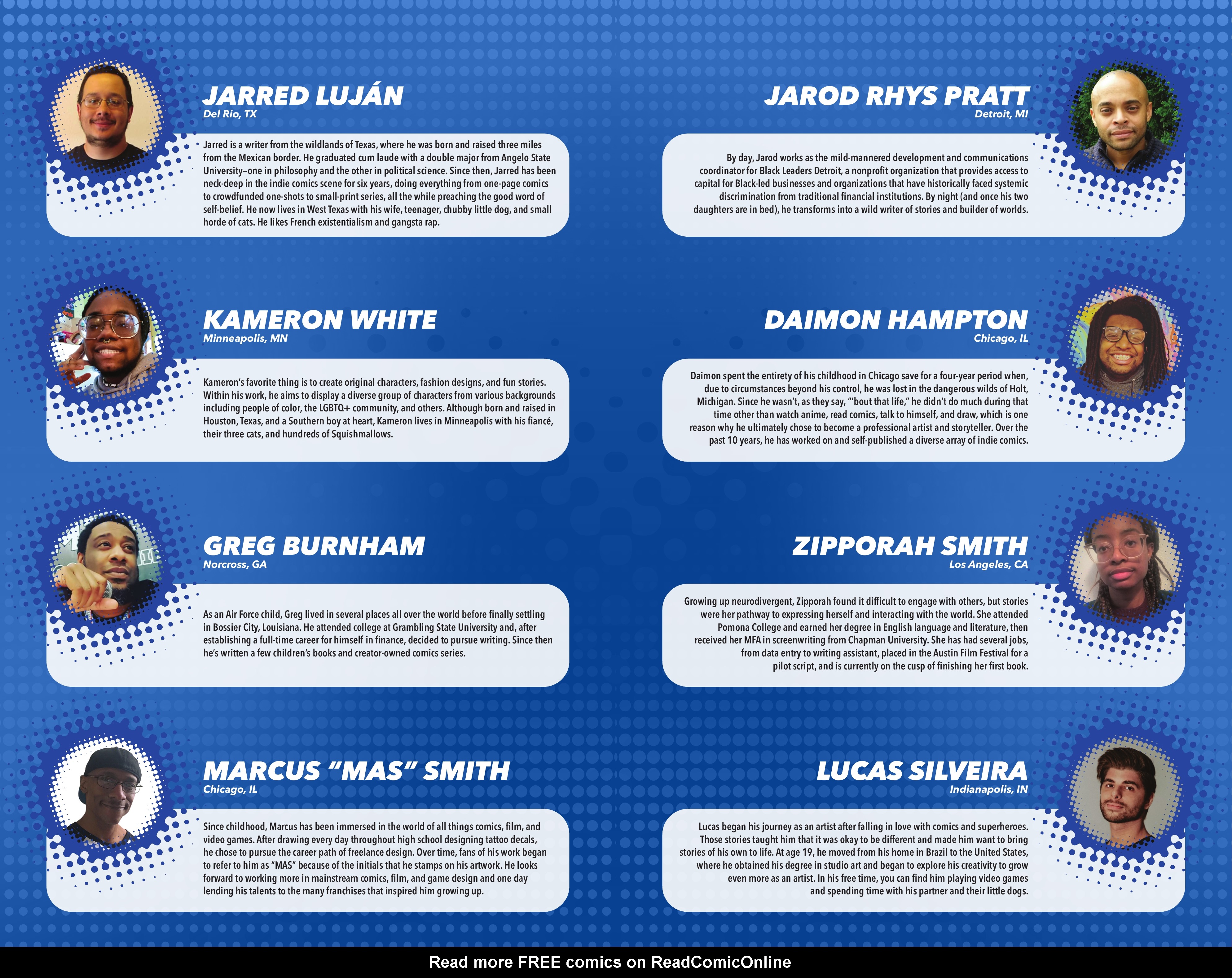 Read online New Talent Showcase: The Milestone Initiative comic -  Issue # TPB - 103