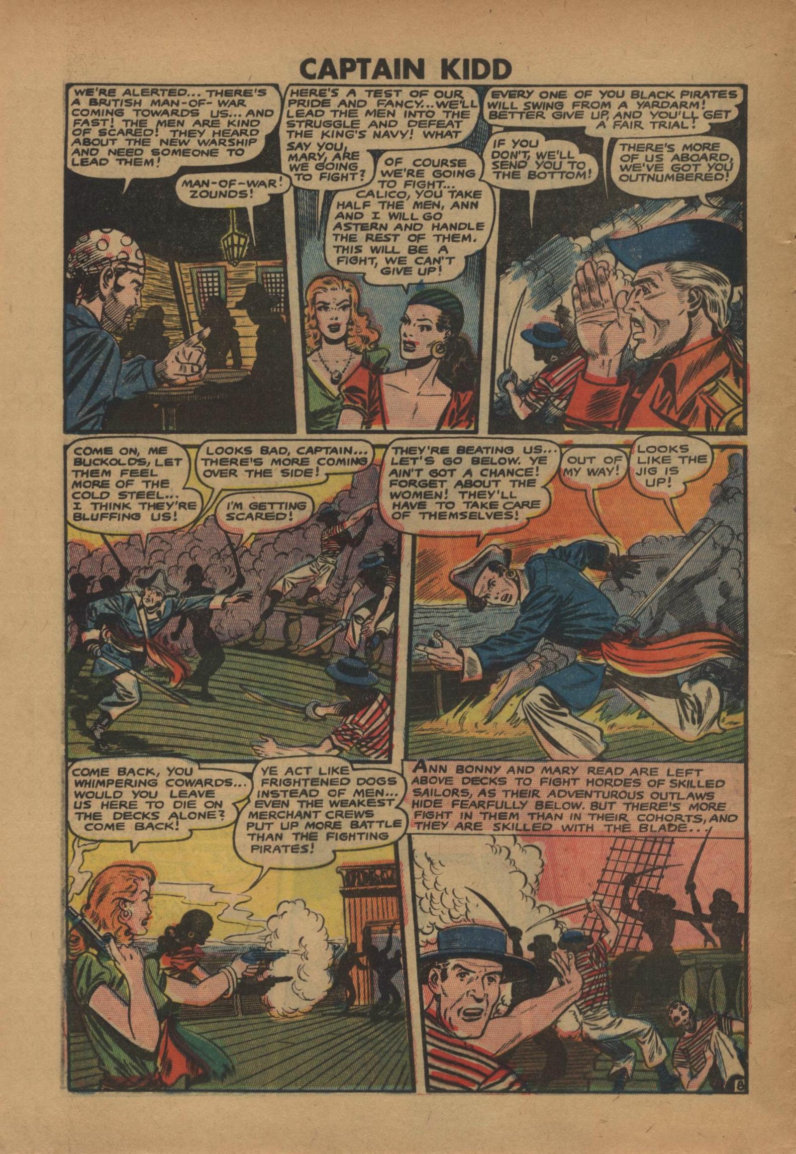 Read online Captain Kidd comic -  Issue #25 - 30