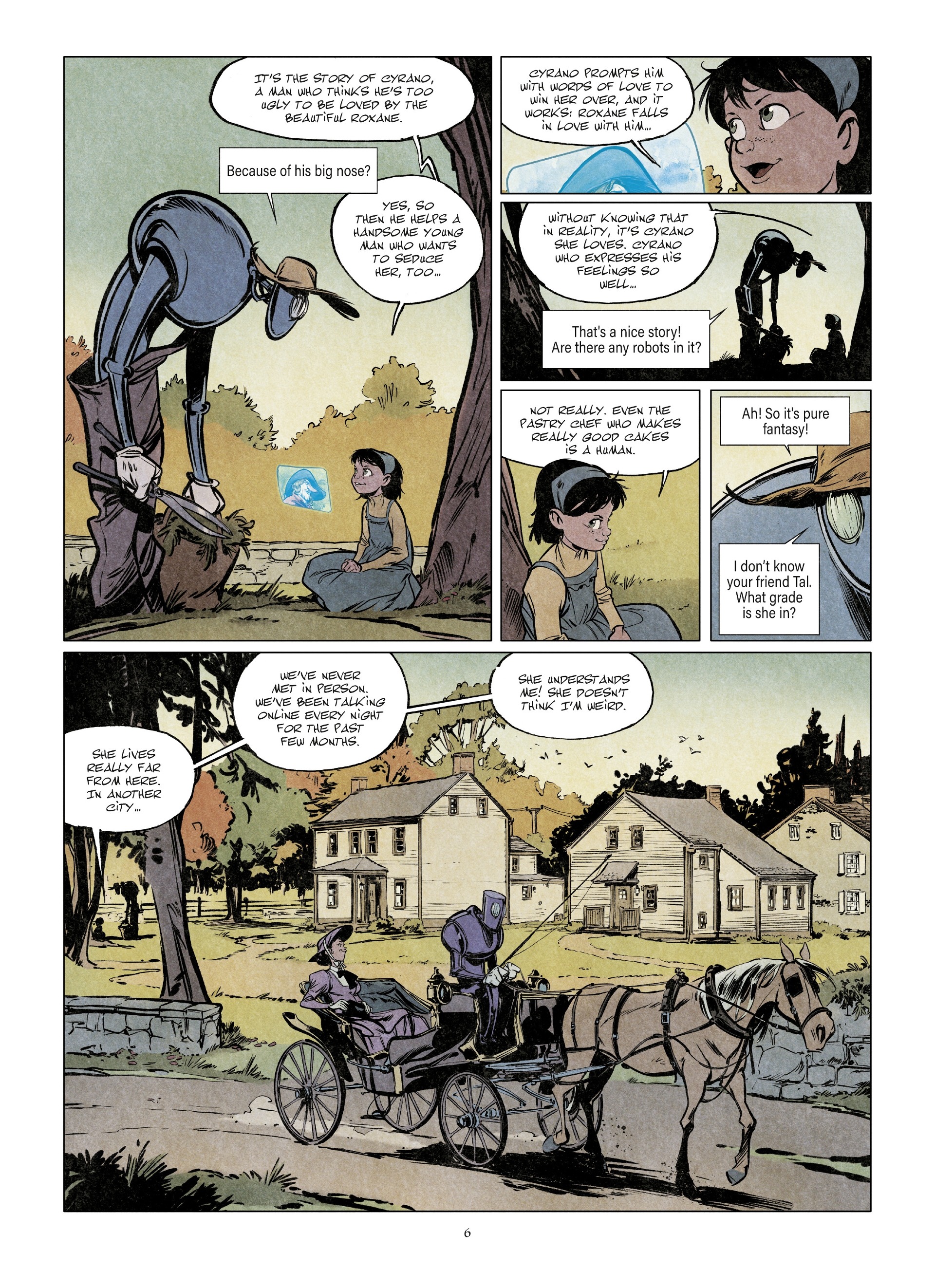 Read online Hearts of Steel: Debree, Cyrano, and Me comic -  Issue # TPB - 8
